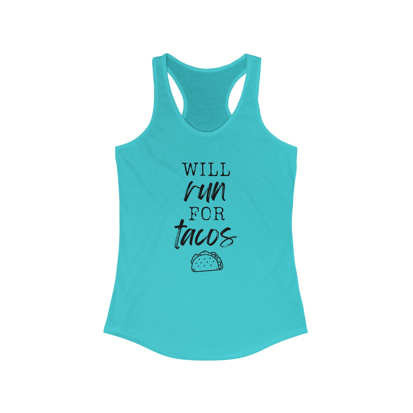 Will run for tacos Women's Tank Top