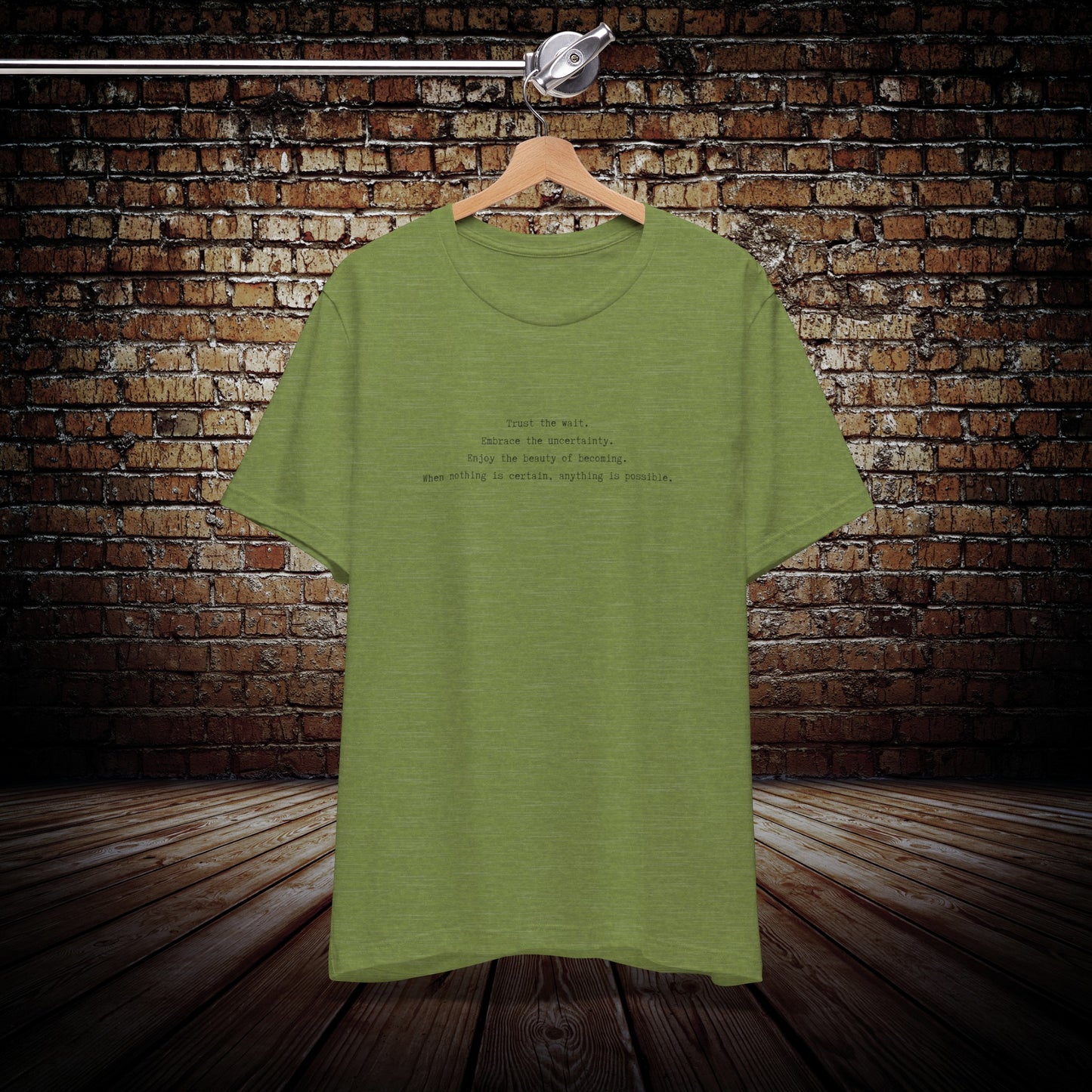 Anything is possible motivational t-shirt