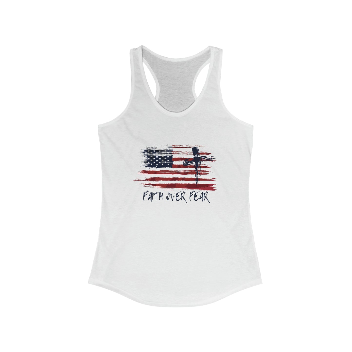 Old Glory Cross Tank Top