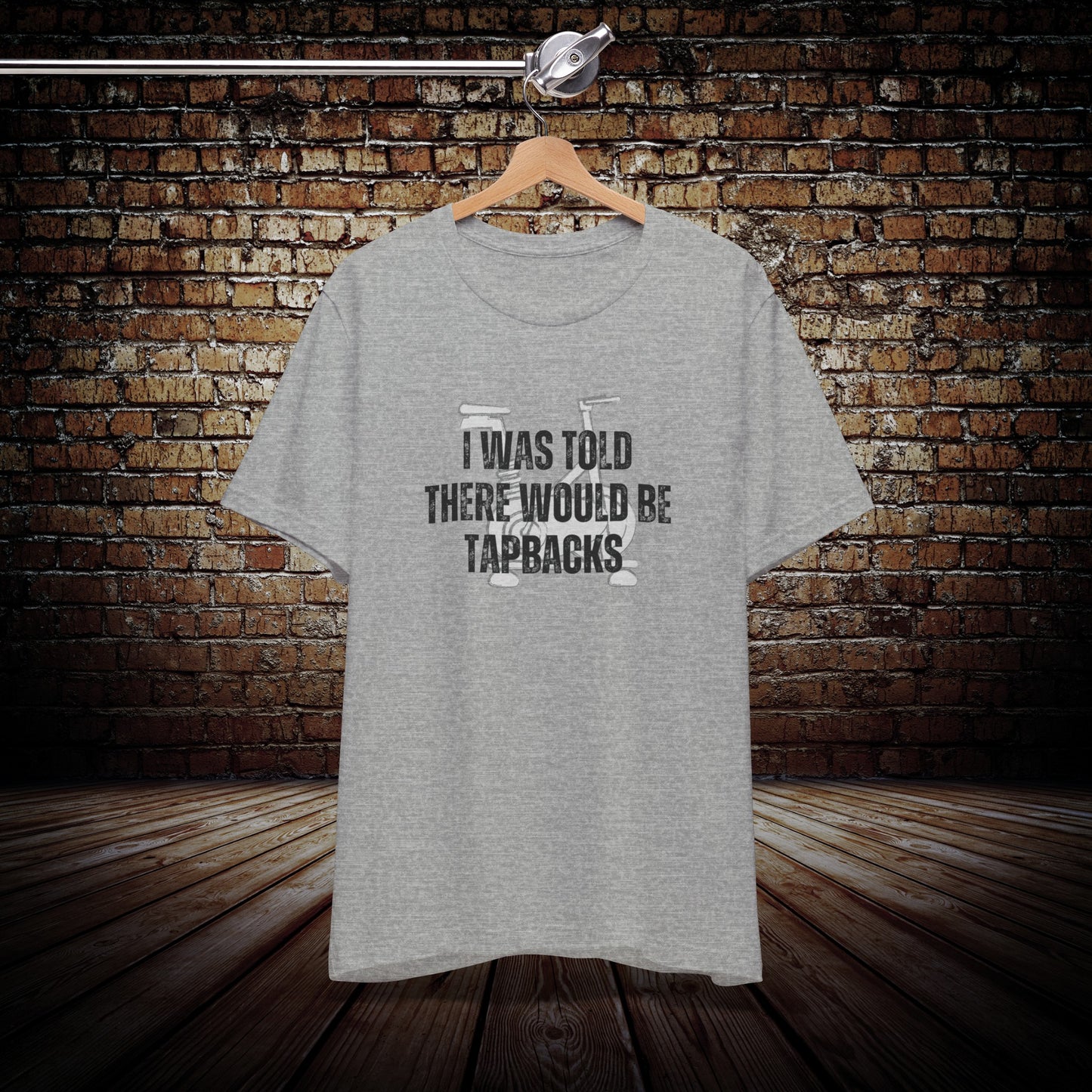 I was told there would be tapbacks cycling Graphic Tee
