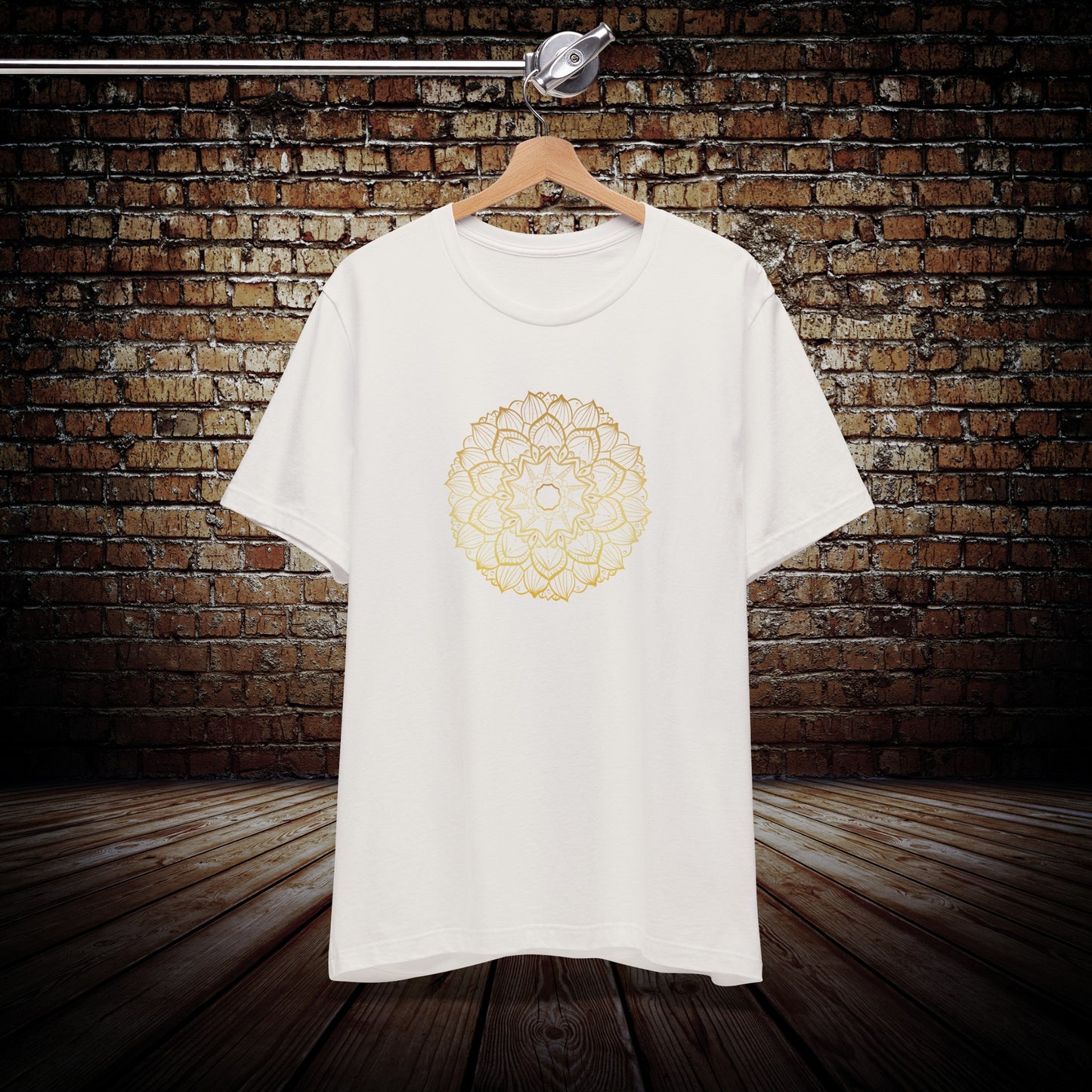 Mandala Gold - Yoga Inspired T-Shirt