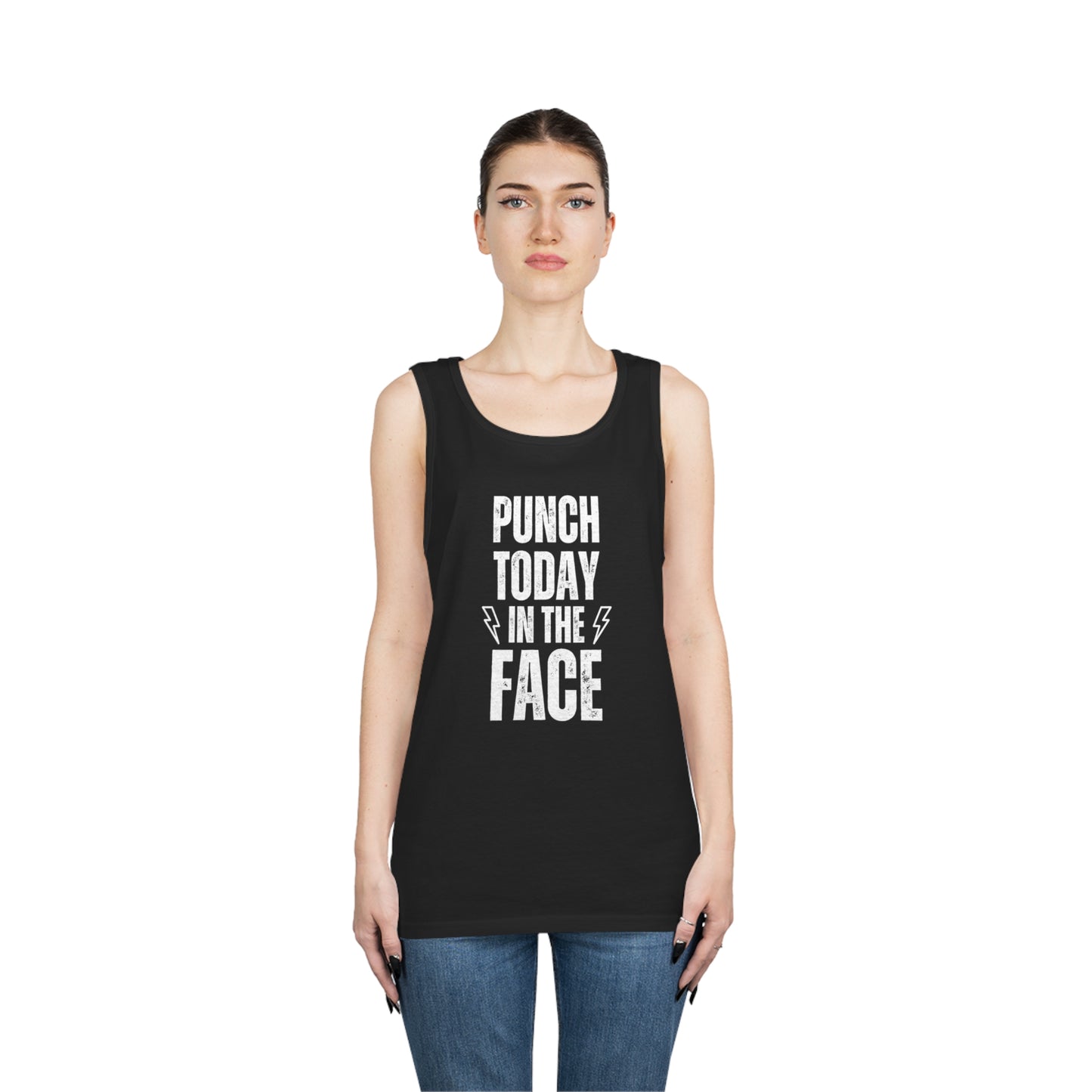 Outlast The Doubt Punch Today in the Face Tank Top