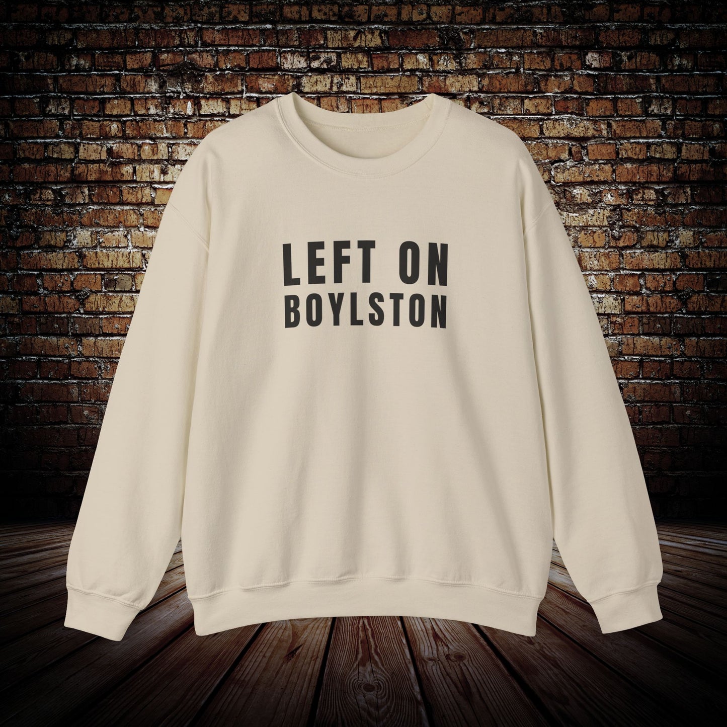 Left on Boylston Sweatshirt