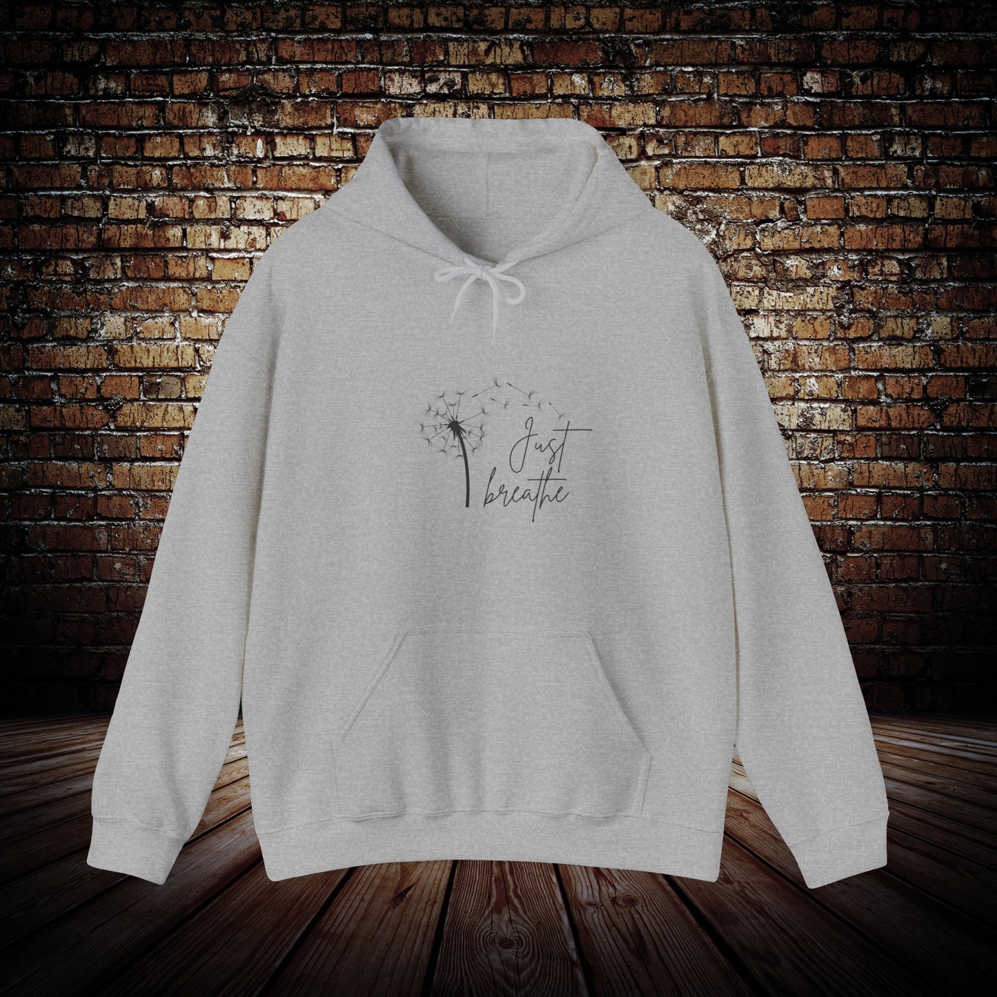 Just Breathe - Yoga Inspired Hoodie
