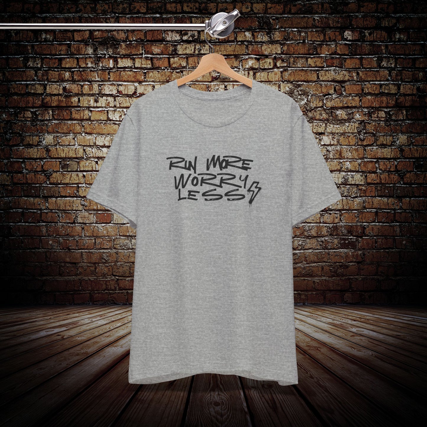 Run more worry less Graphic Tee