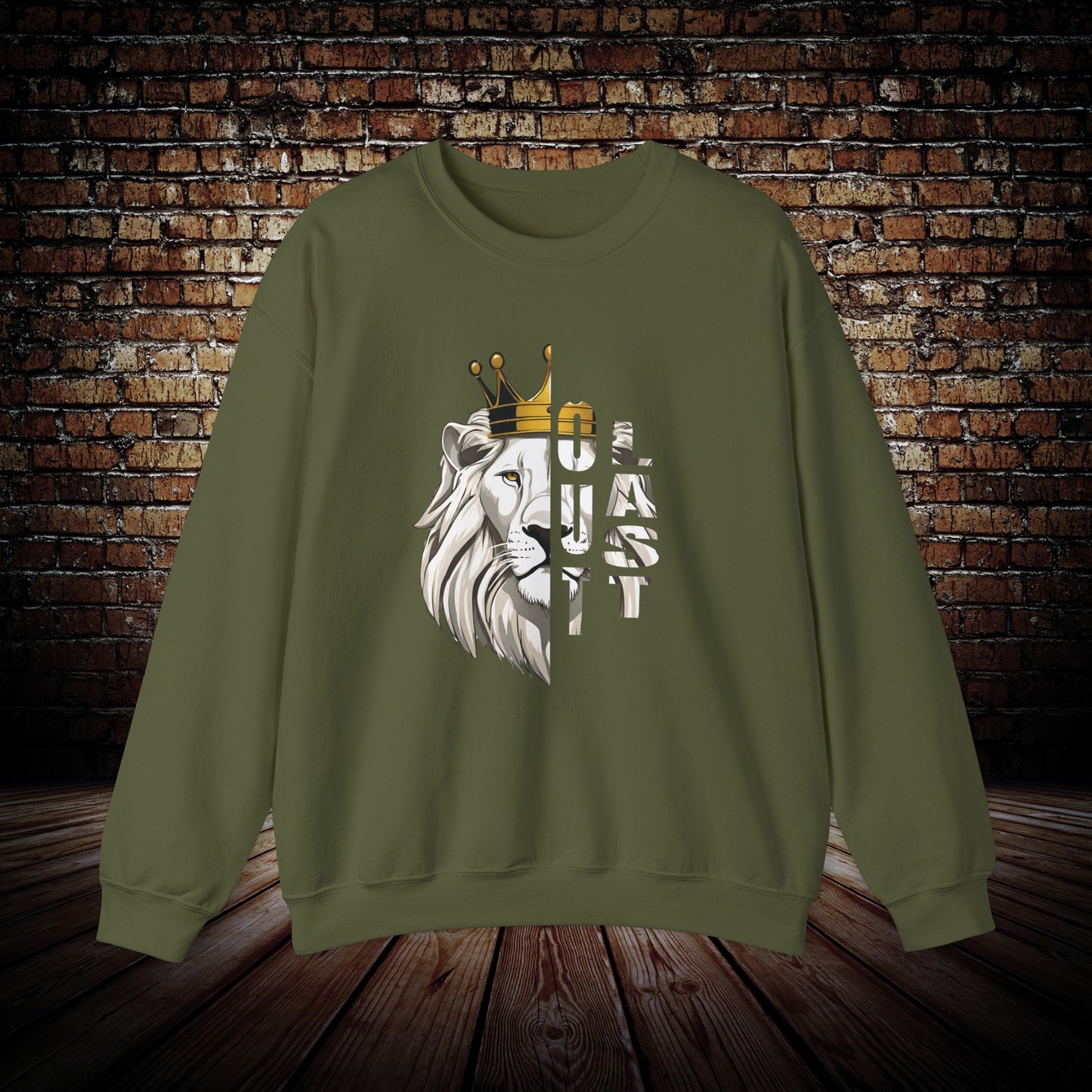 Outlast The Doubt Half Lion Unisex Sweatshirt