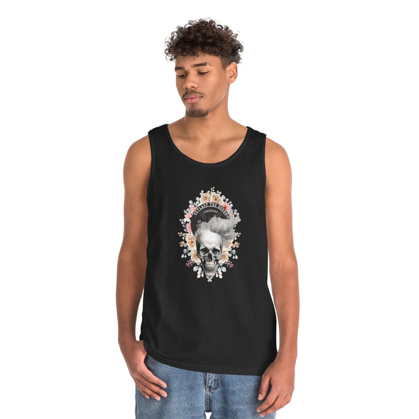 Outlast The Doubt #45 Heavy Cotton Tank Top