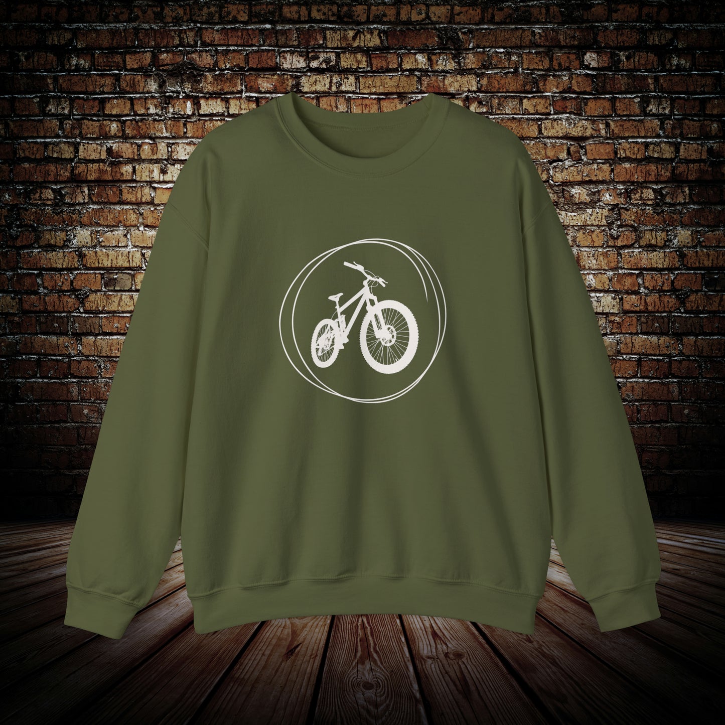 Mountain bike spinning Unisex Sweatshirt