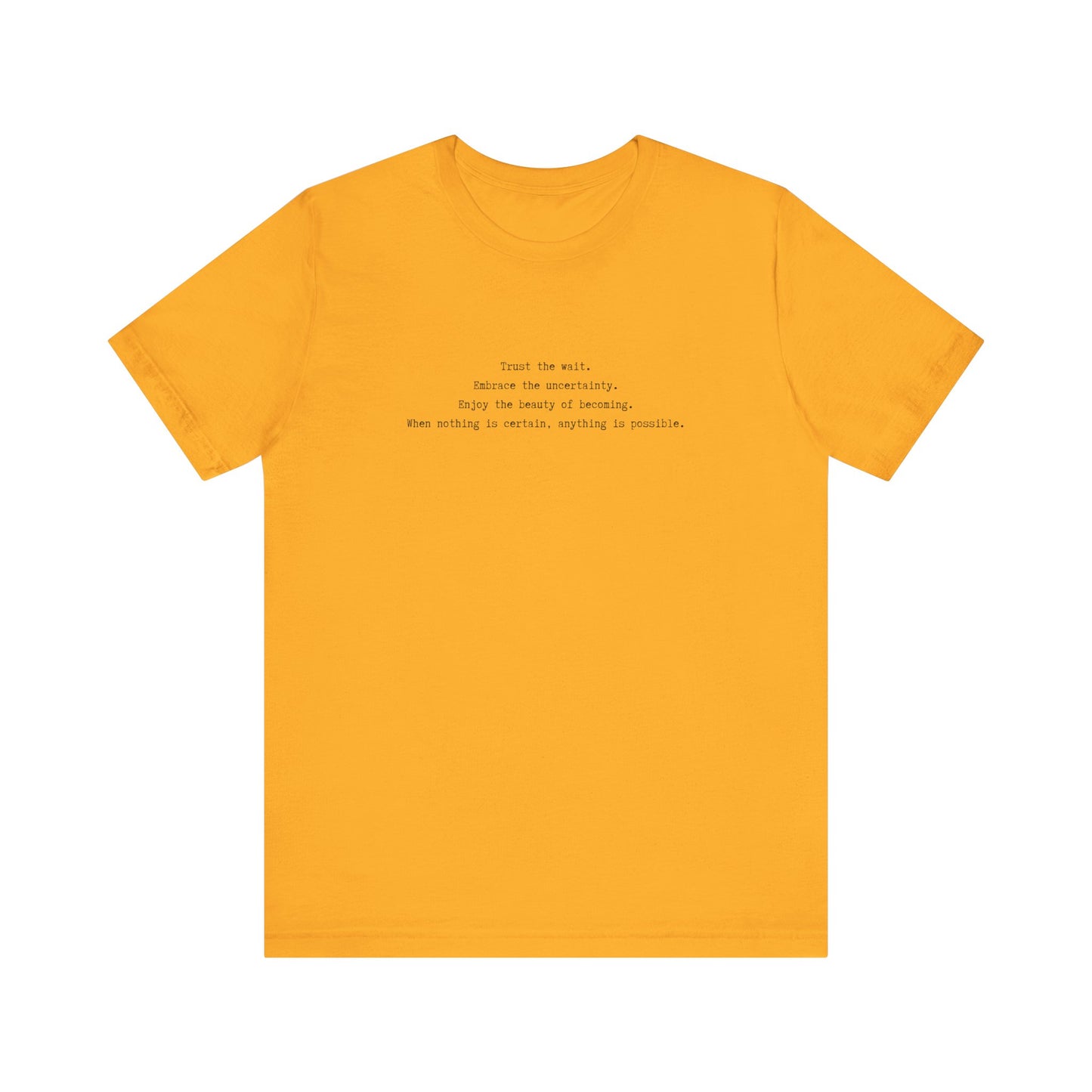 Anything is possible motivational t-shirt