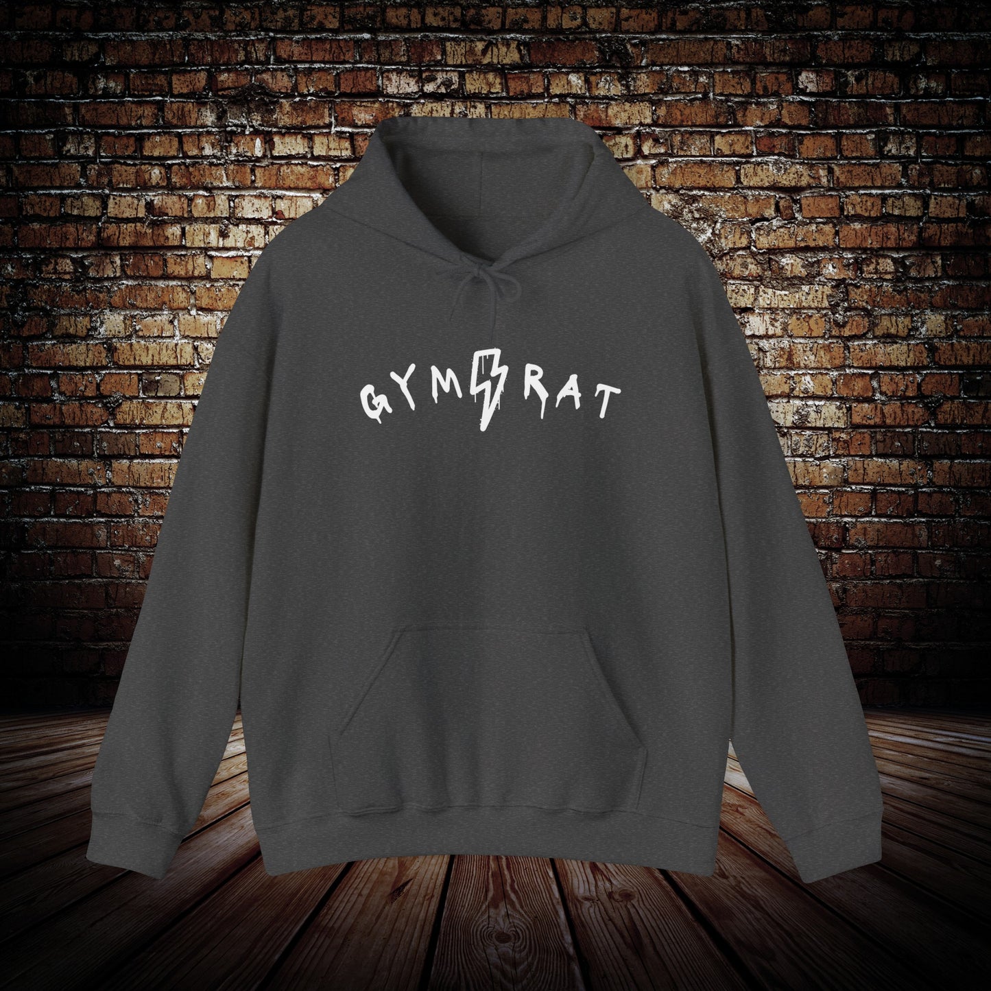 Gym Rat Lightning Bolt Hoodie