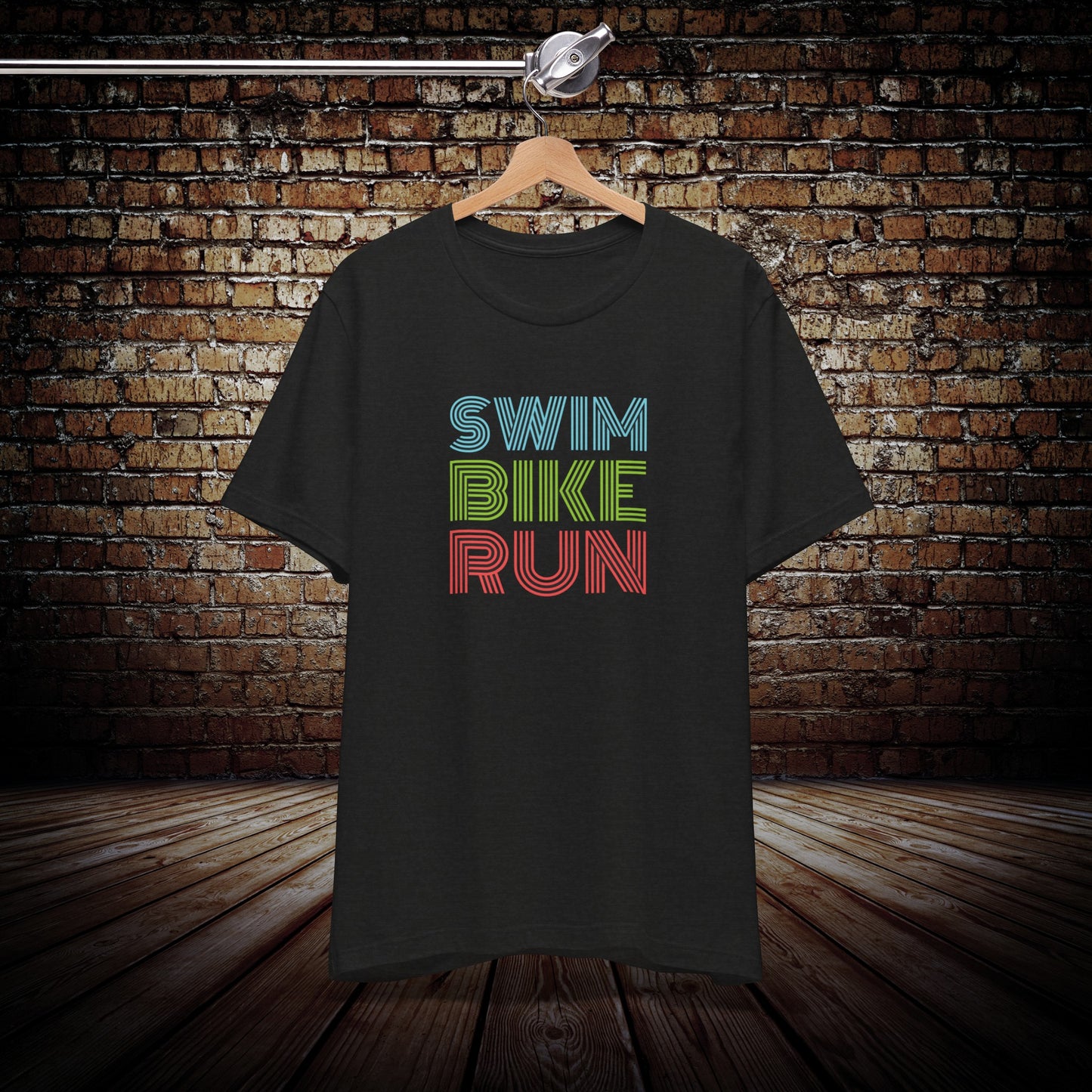 Neon triathlon T-shirt