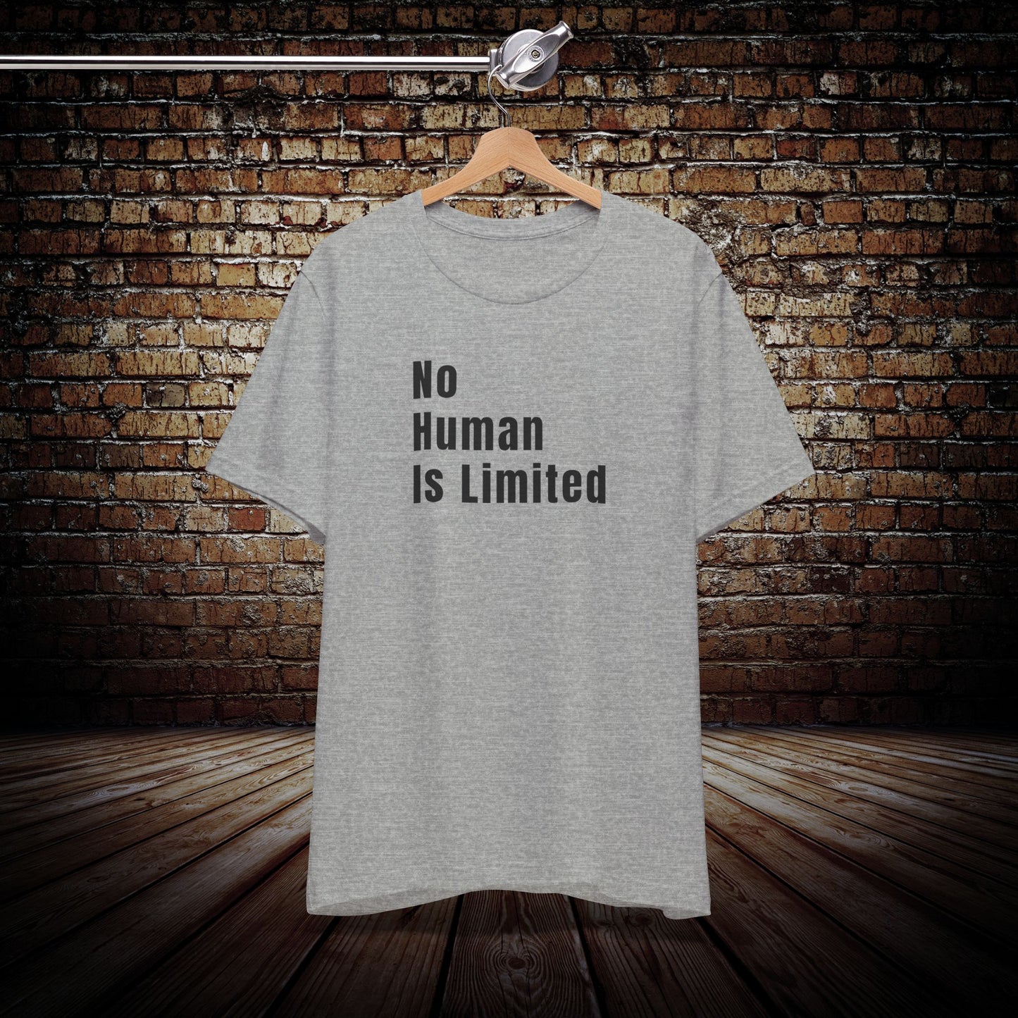 No Human is Limited Graphic Tee