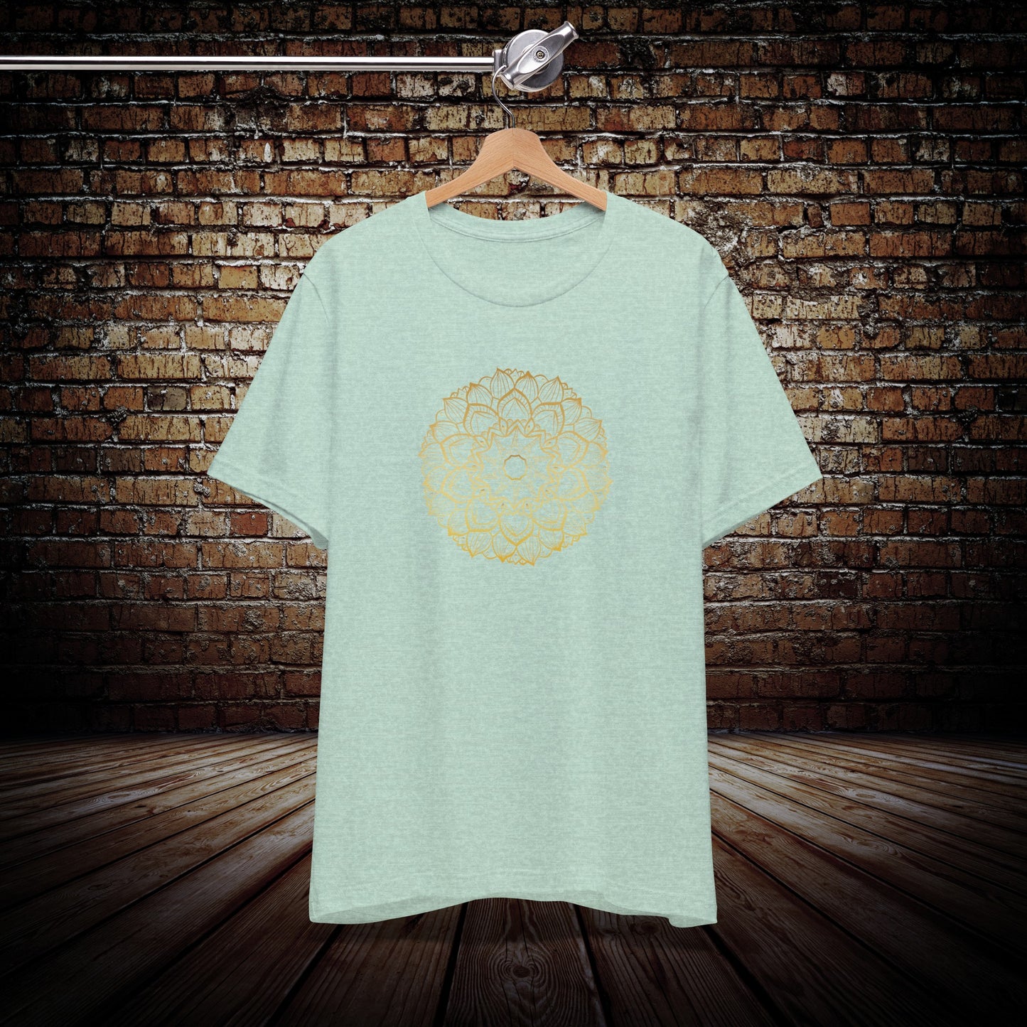 Mandala Gold - Yoga Inspired T-Shirt