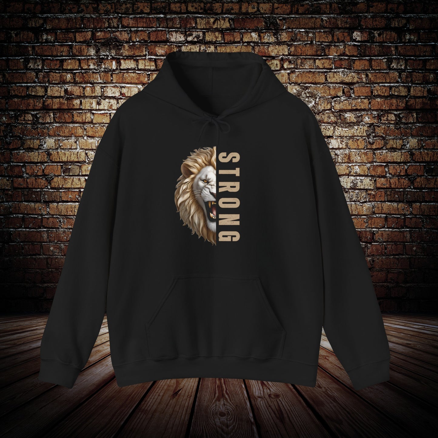 Strong like a lion Hoodie