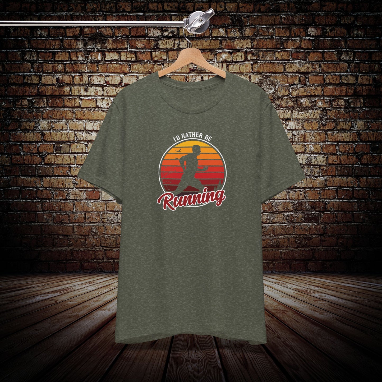 I'd rather be running Graphic Tee