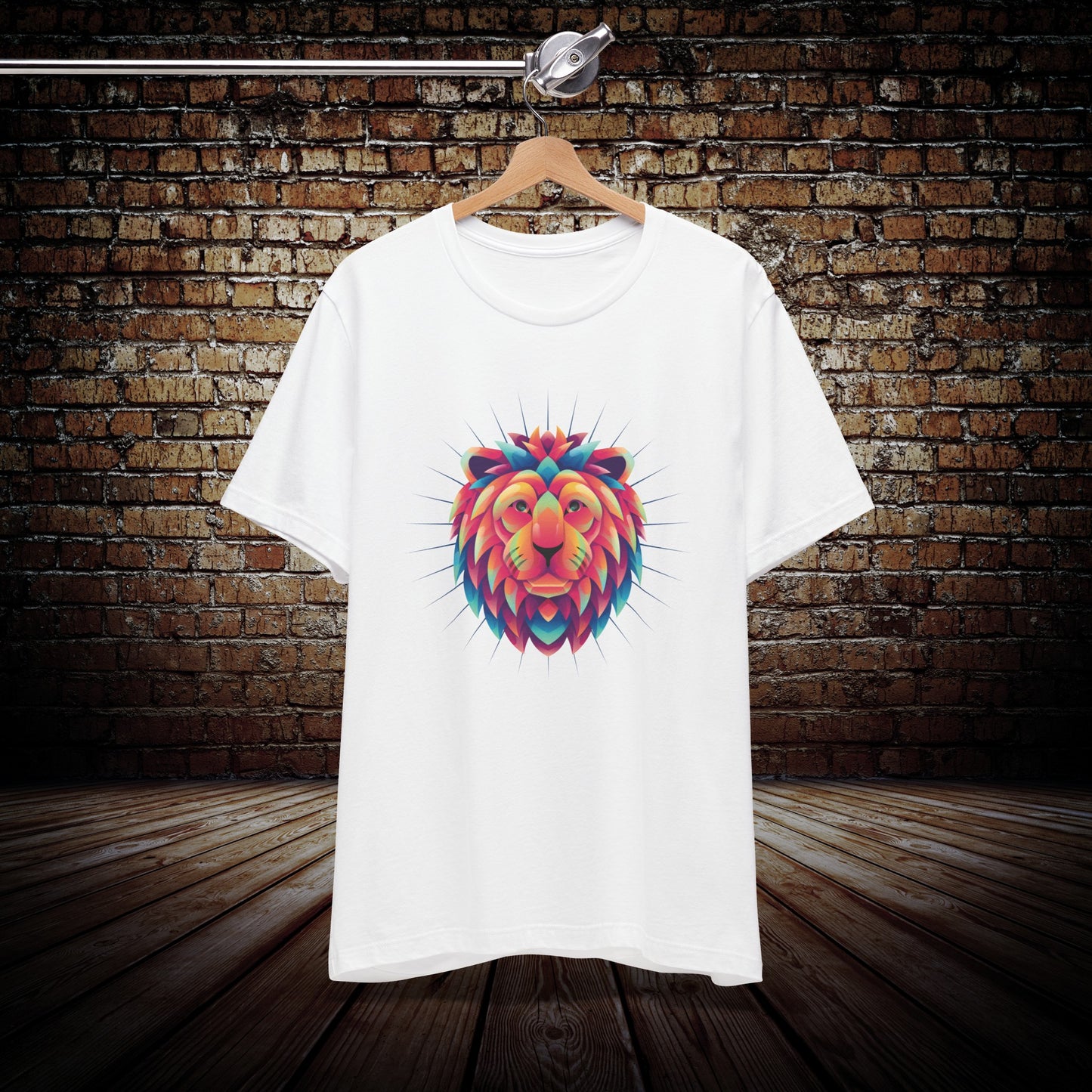 Rainbow Lion Graphic Tee
