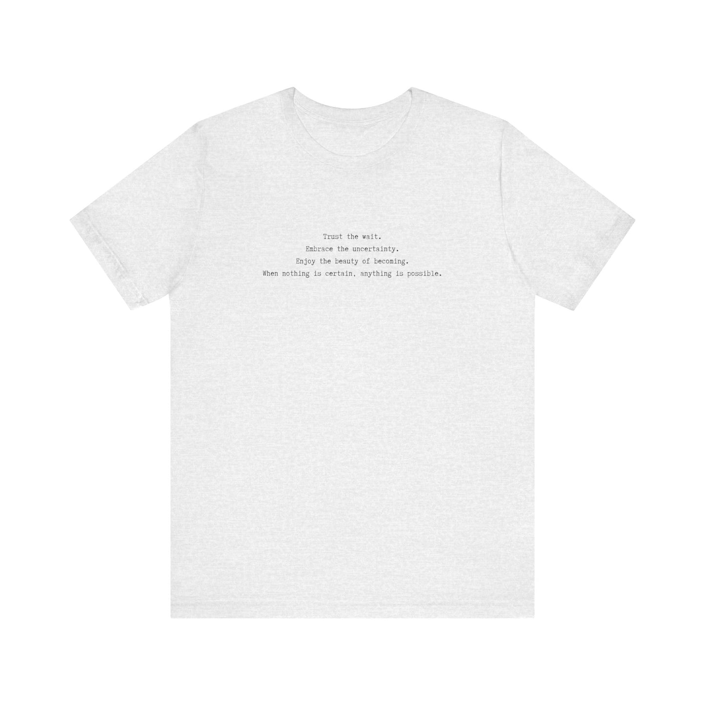 Anything is possible motivational t-shirt