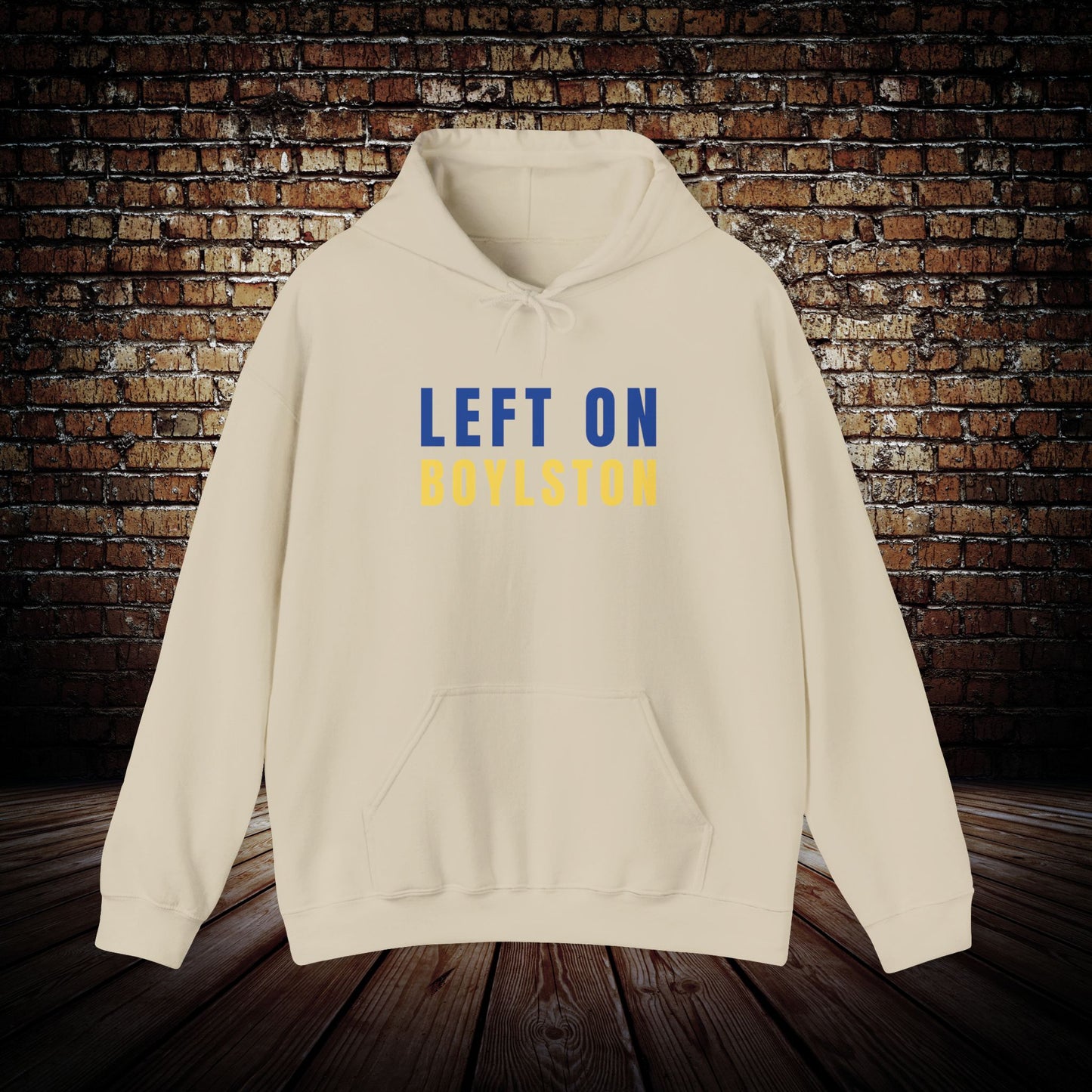 Left on Boylston Hoodie