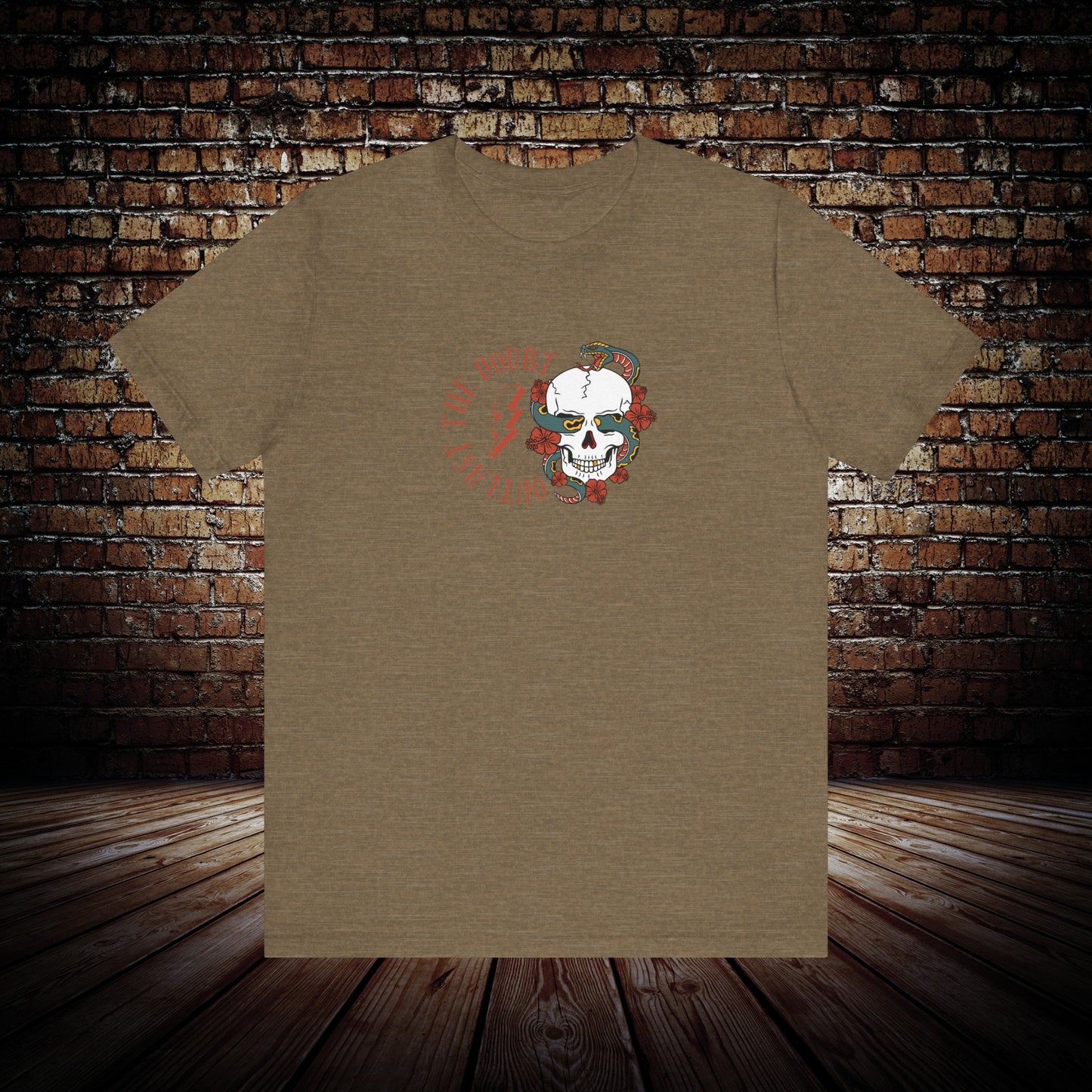 Outlast The Doubt - Skull & Snake - T-Shirt