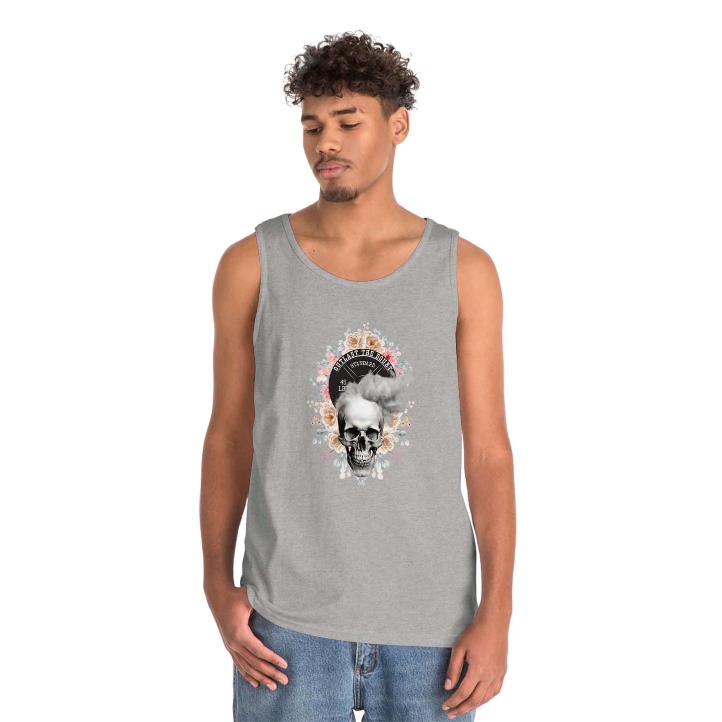 Outlast The Doubt #45 Heavy Cotton Tank Top