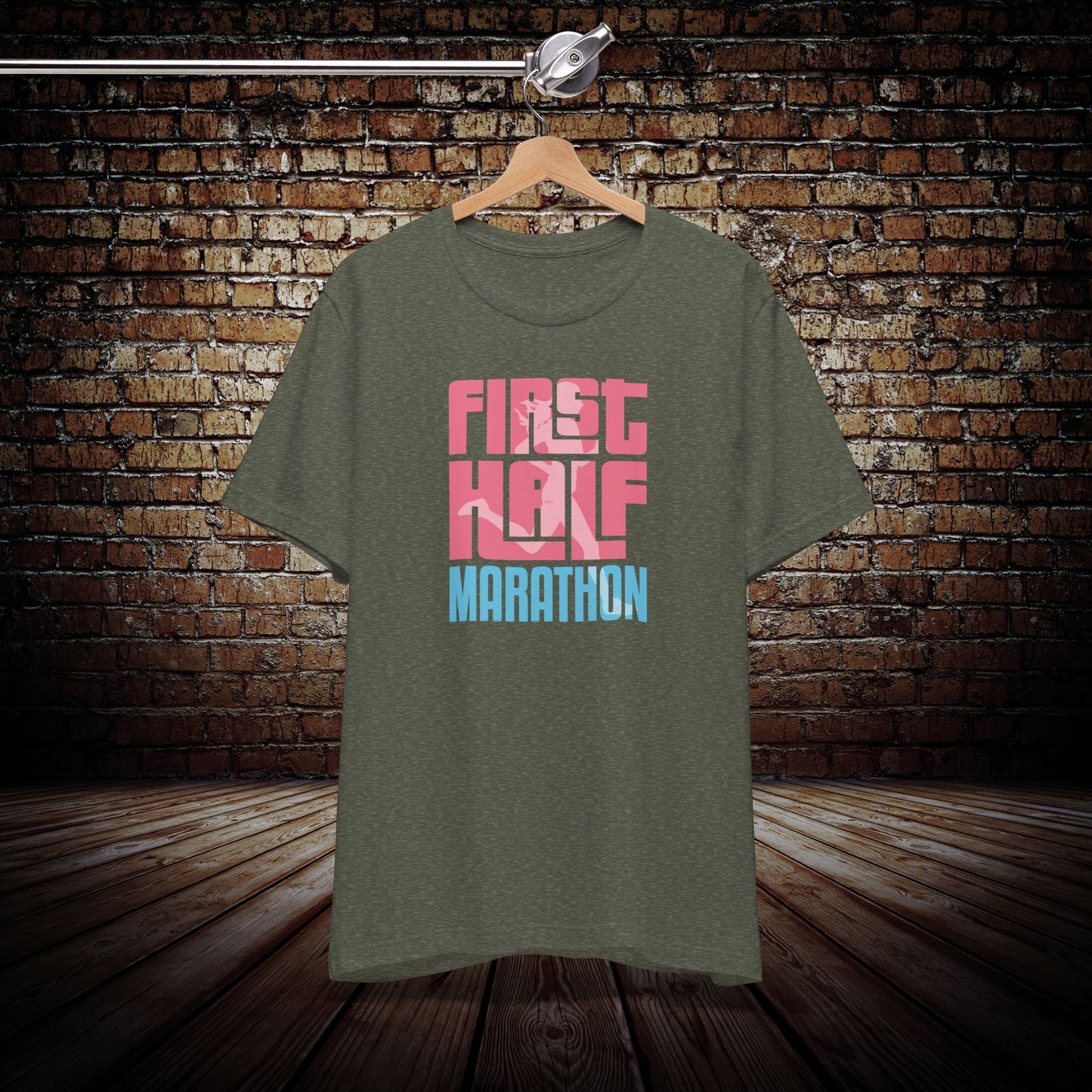 First Half Marathon Graphic Tee