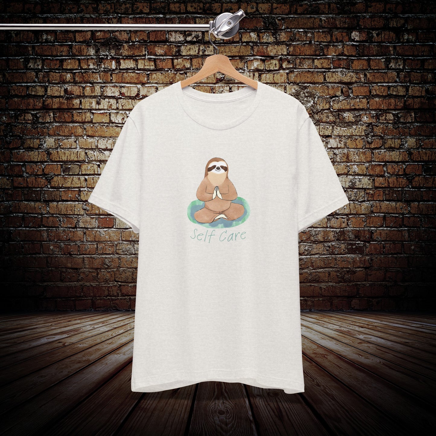 Sloth Self care - Yoga Inspired T-Shirt