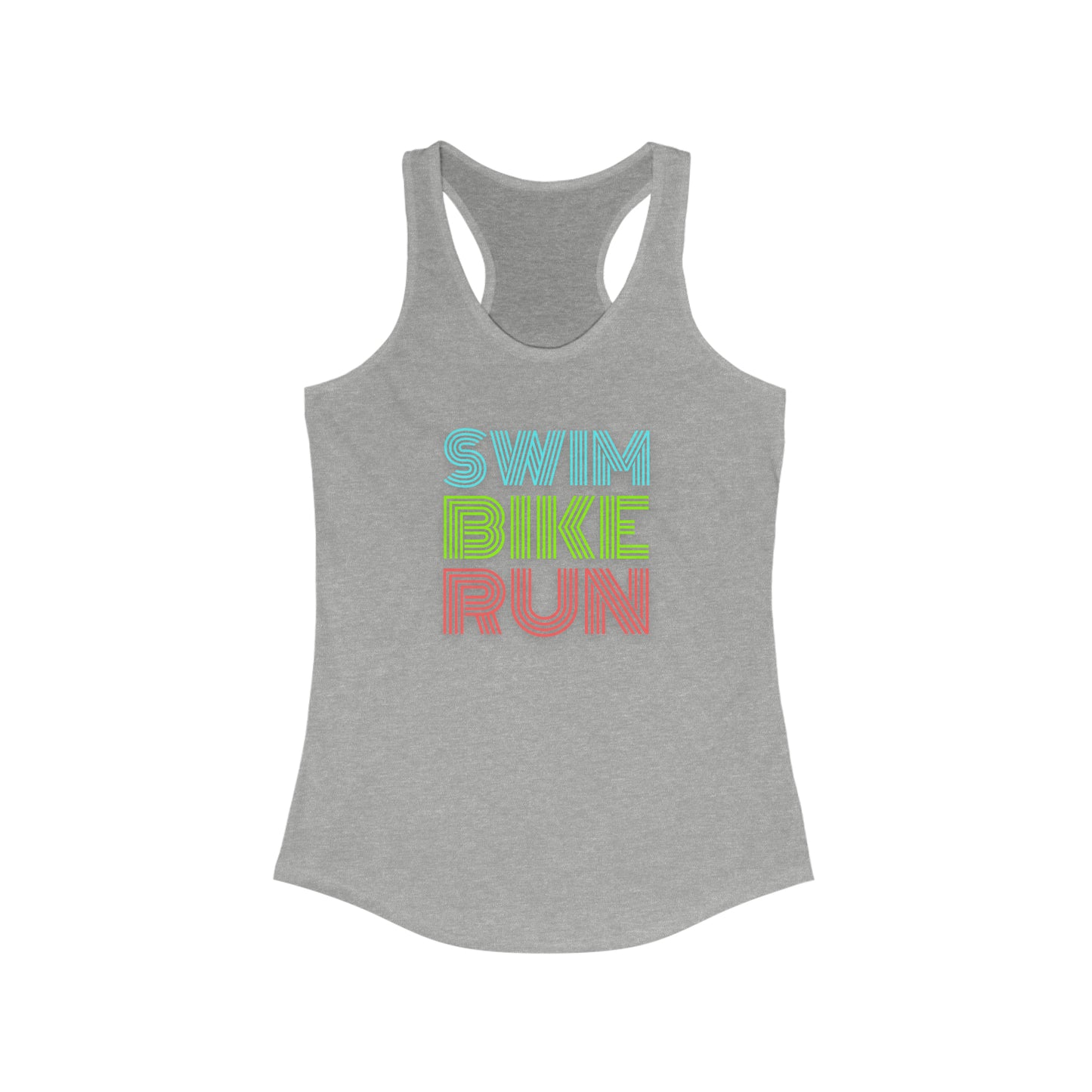 Triathlon Tank Top Swim Bike Run