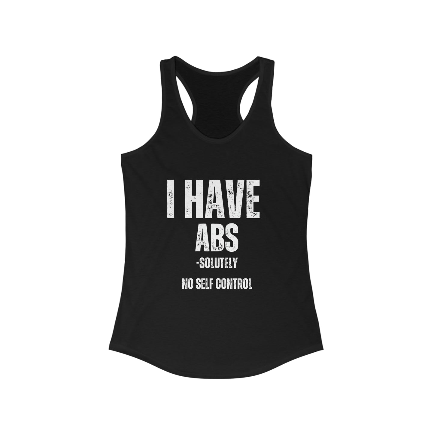 Funny Gym tank top - No self control