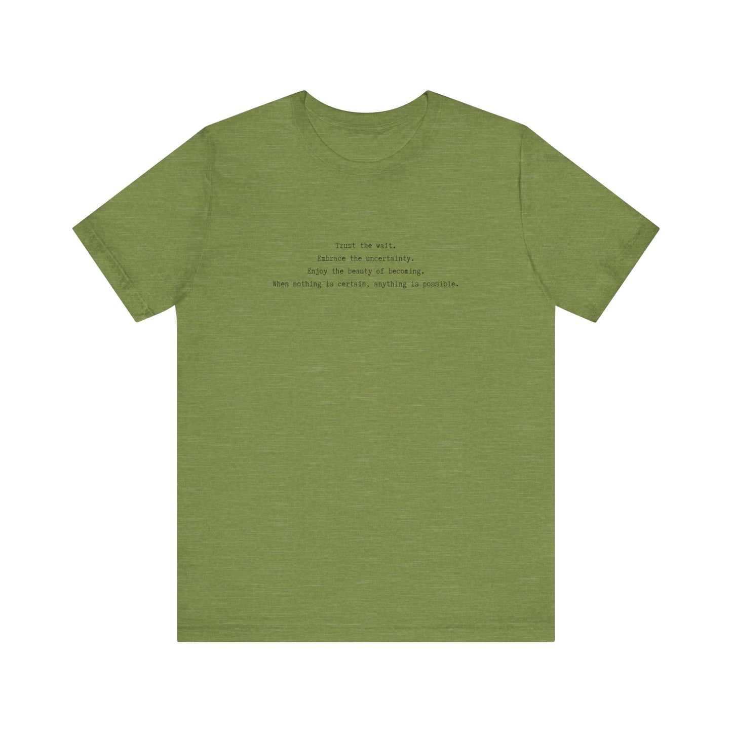 Anything is possible motivational t-shirt