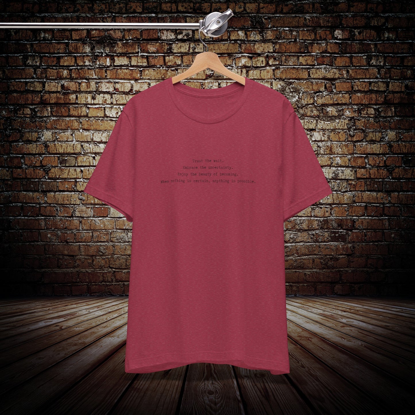 Anything is possible motivational t-shirt
