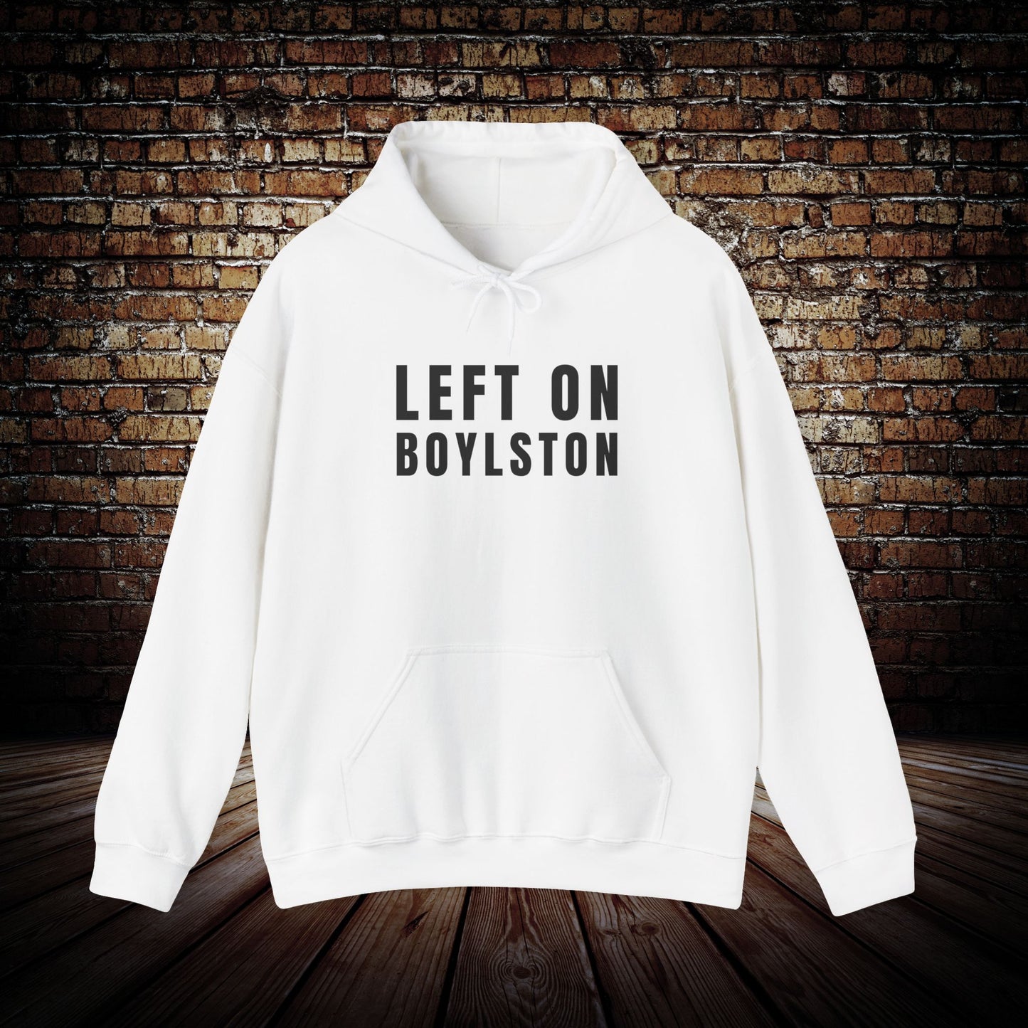 Left on Boylston Hoodie