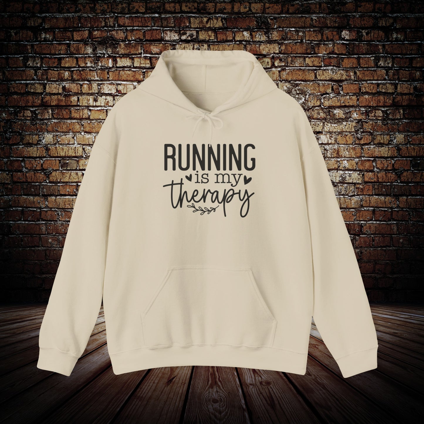 Running is my Therapy Hoodie