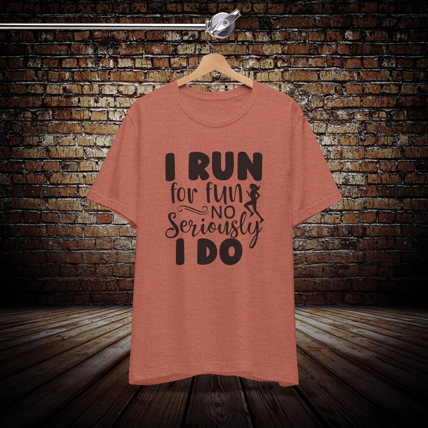 I Run for Fun Graphic Tee