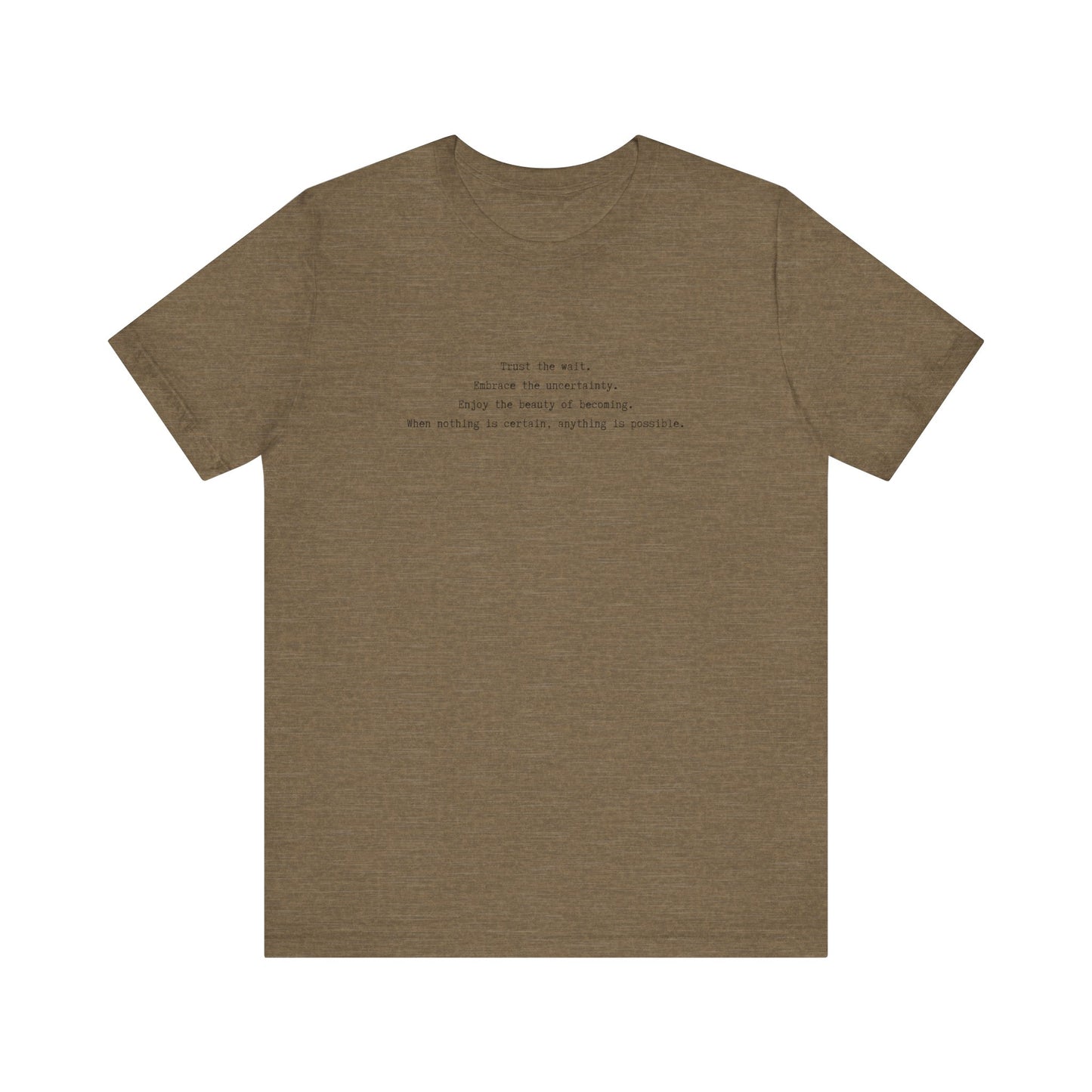 Anything is possible motivational t-shirt