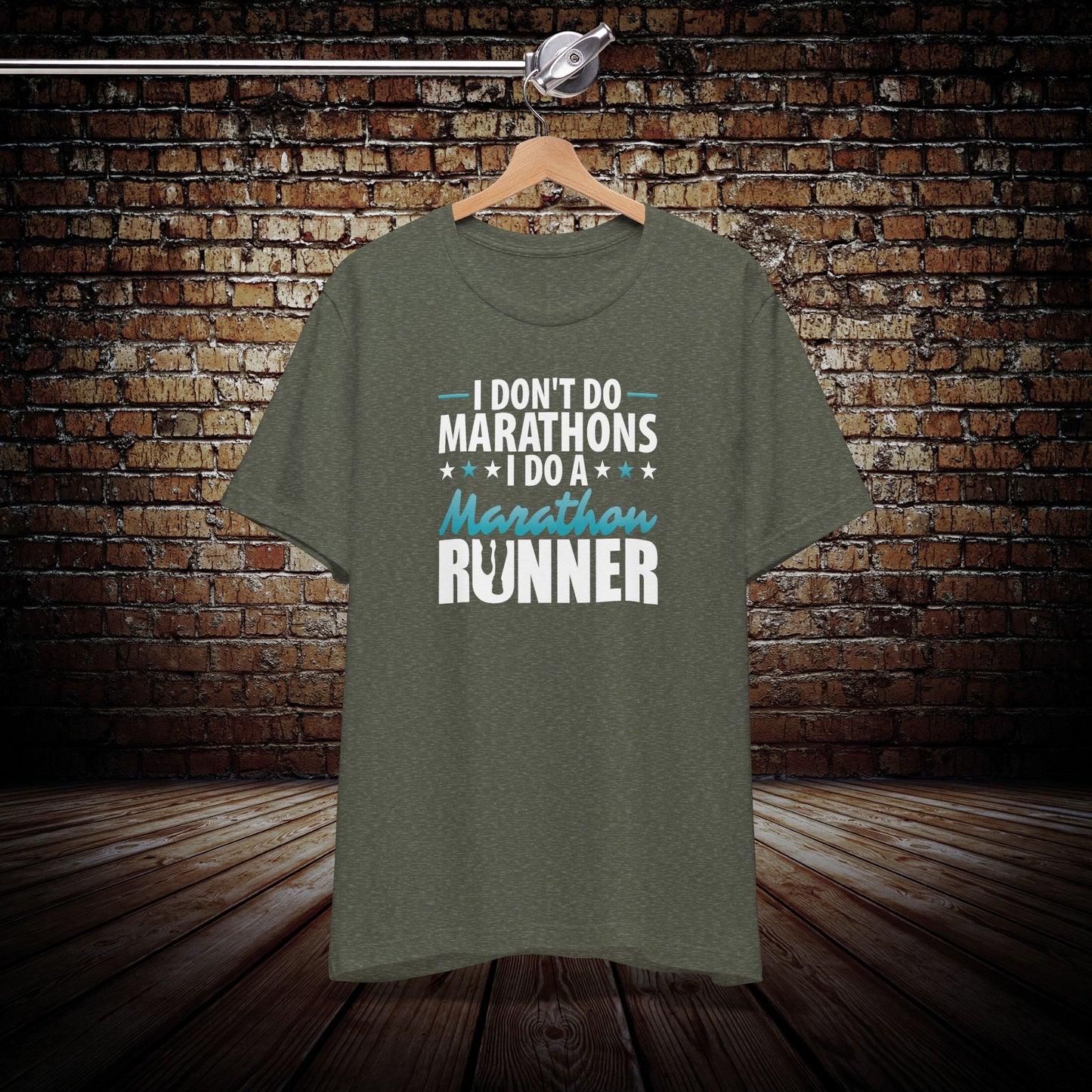 I do a marathon runner Graphic Tee
