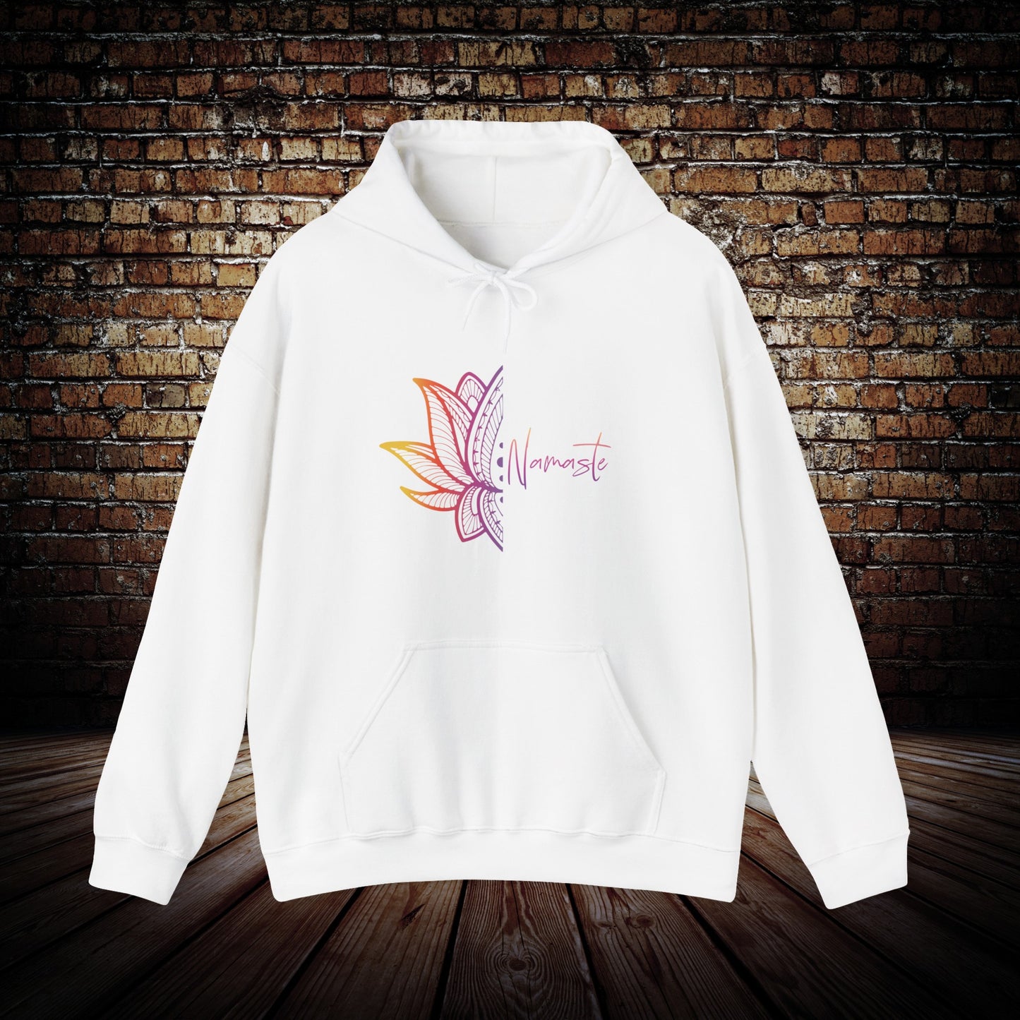 Namaste Lotus Hoodie
