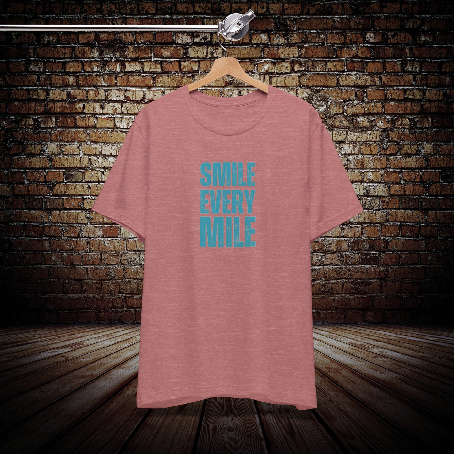 Unisex Running T-shirt - Smile Every Mile