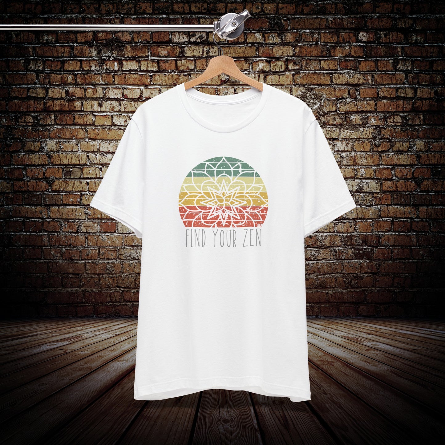Find your zen graphic tee