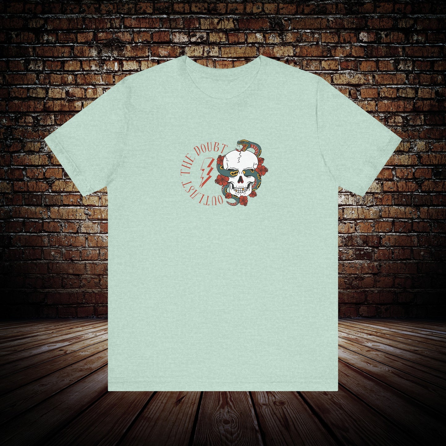 Outlast The Doubt - Skull & Snake - T-Shirt