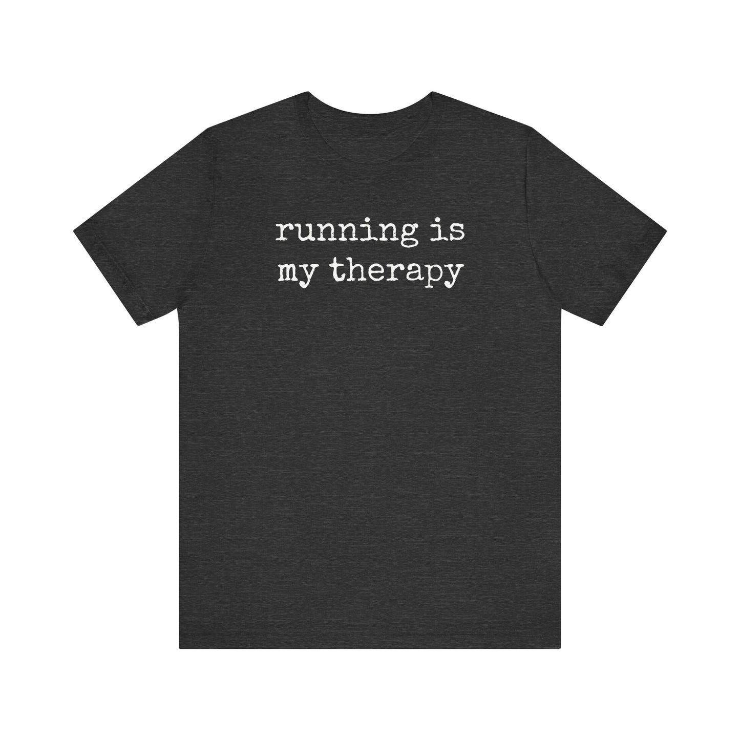 Running is my therapy Graphic Tee
