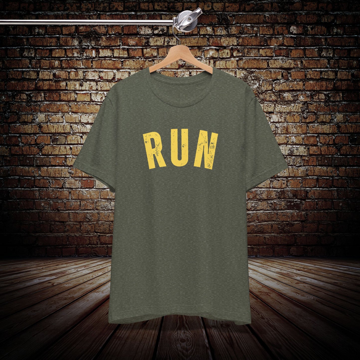 RUN color Graphic Tee