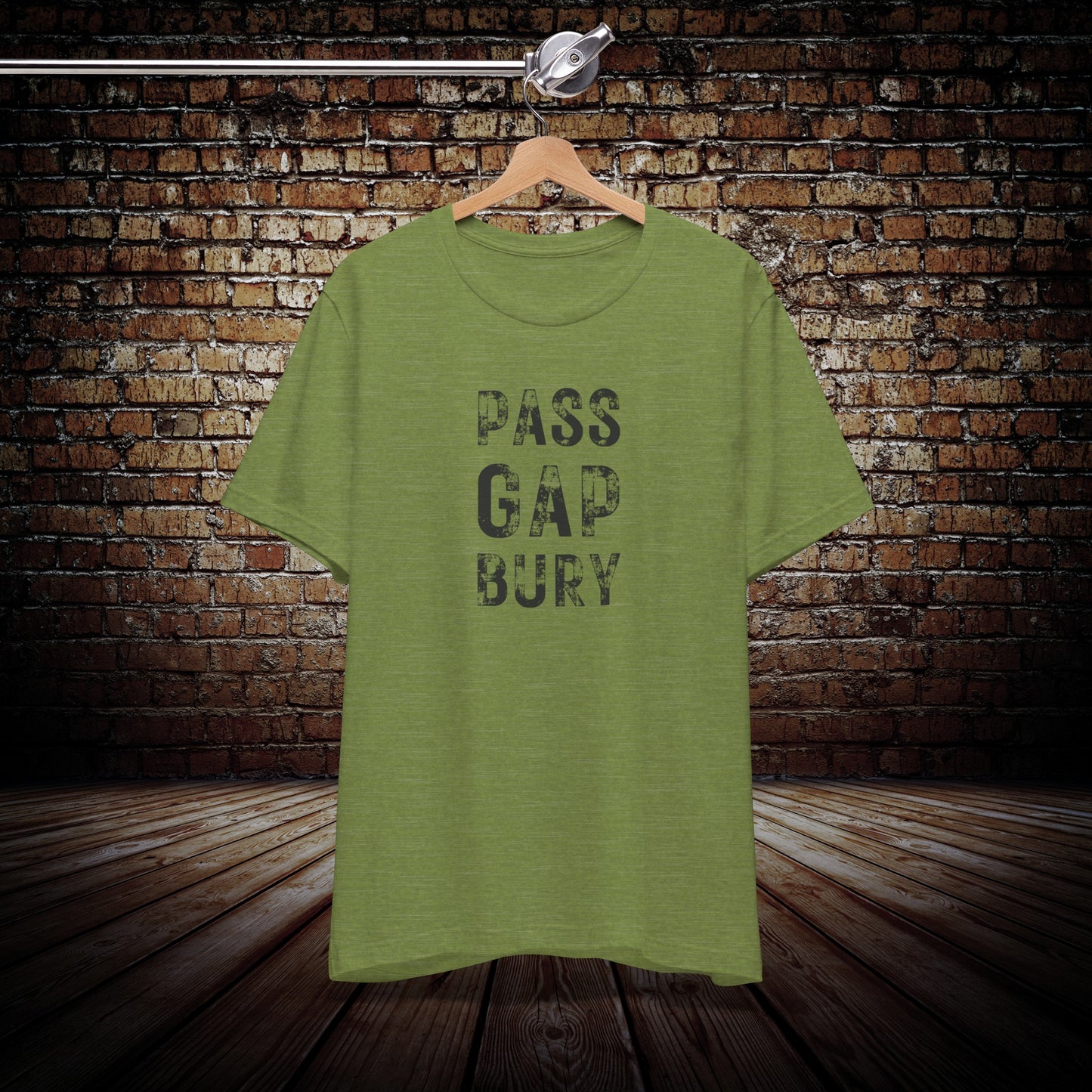 Unisex motivational running T-shirt