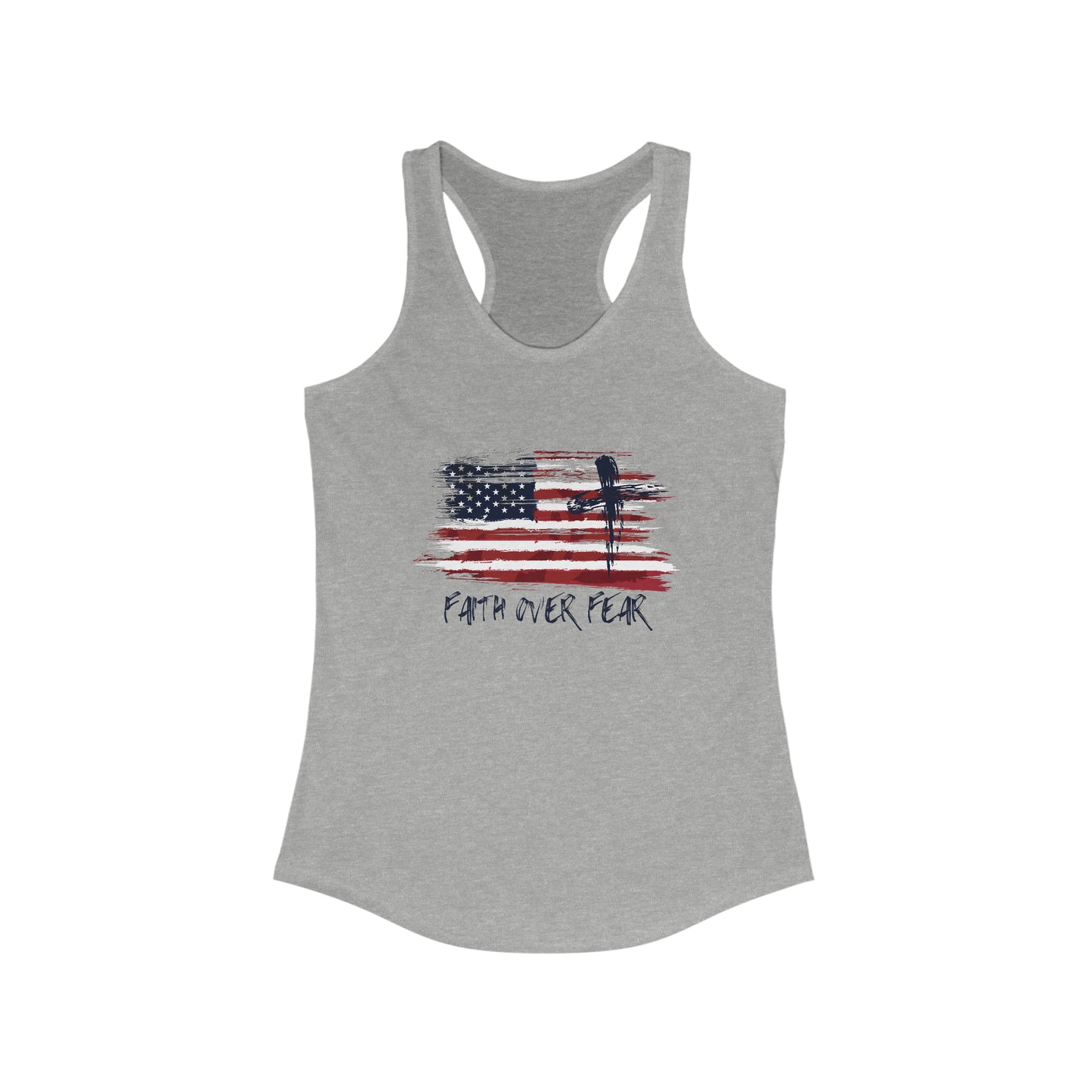 Old Glory Cross Tank Top