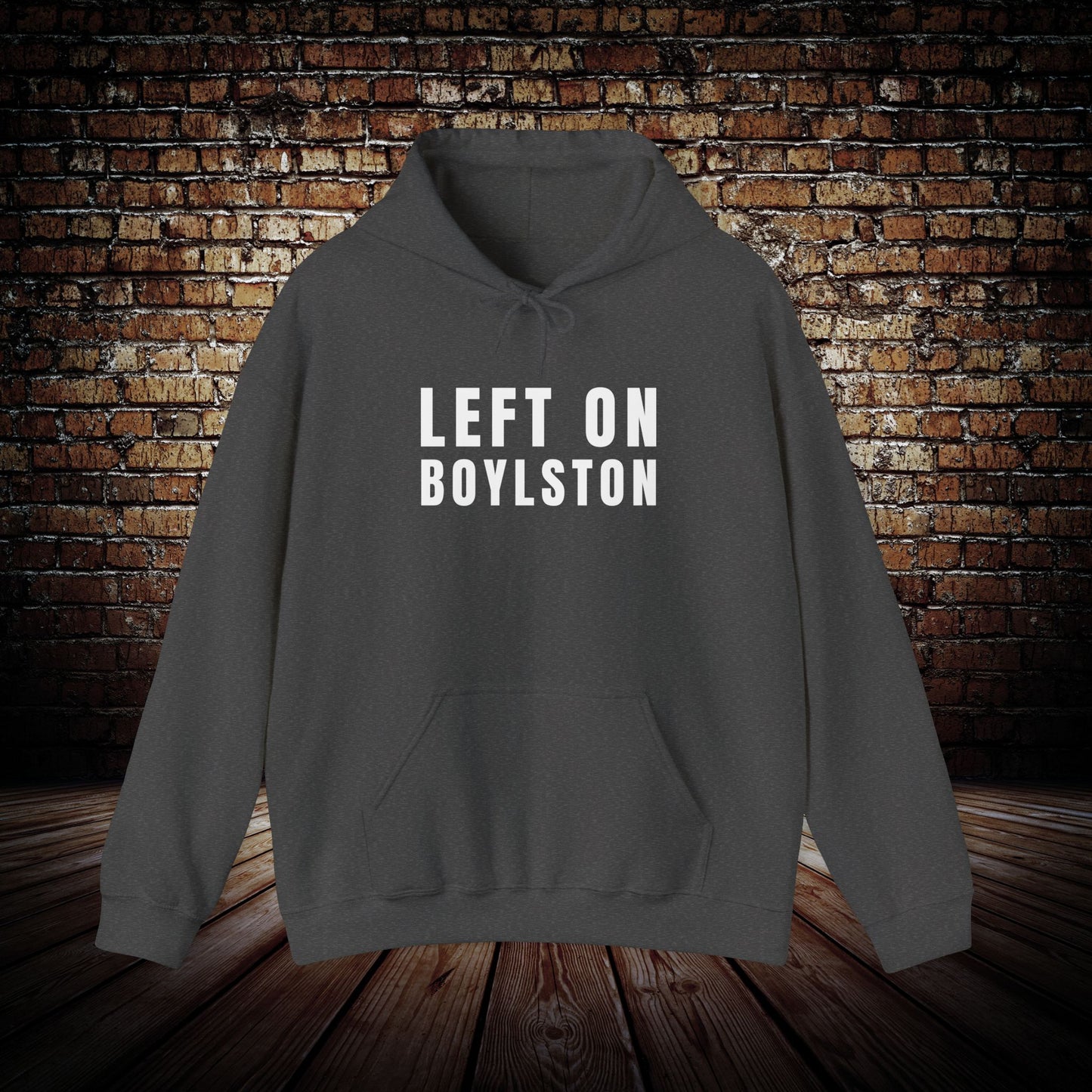 Left on Boylston Hoodie