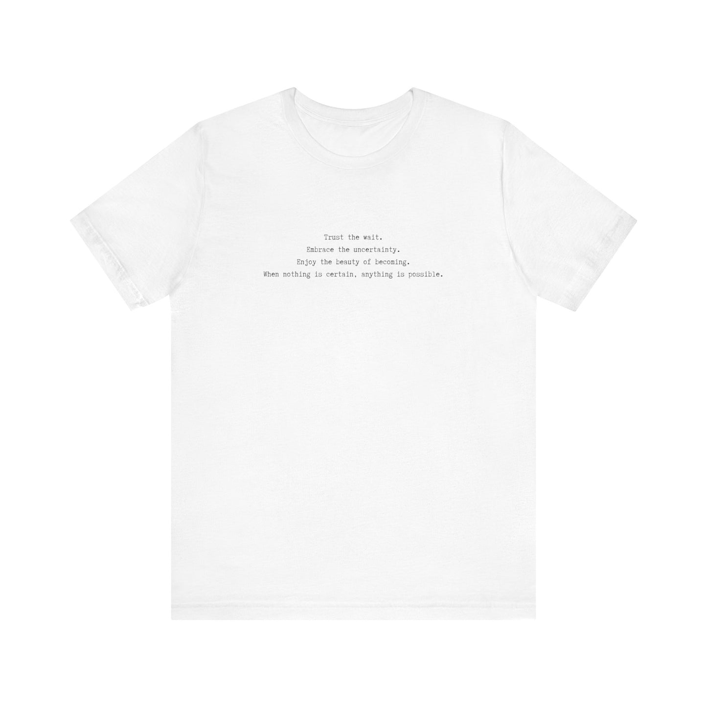 Anything is possible motivational t-shirt