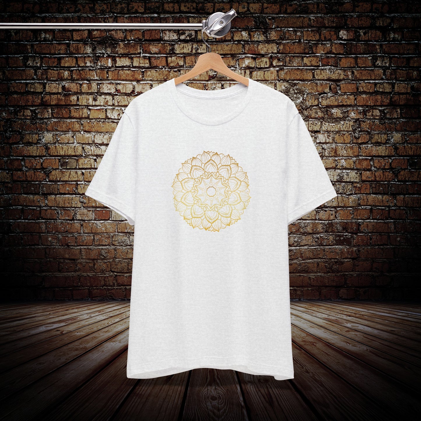 Mandala Gold - Yoga Inspired T-Shirt