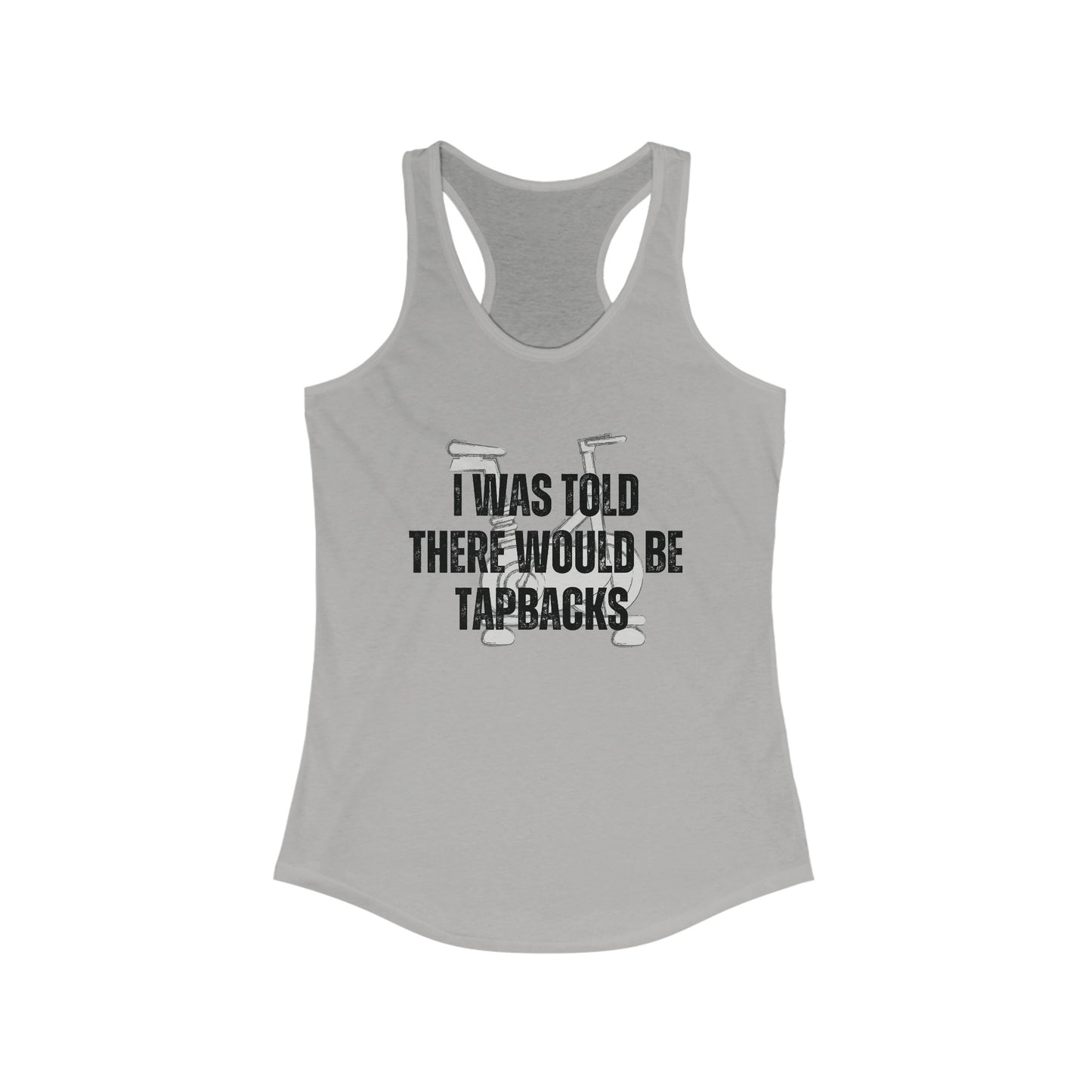 Funny cycling class tank top