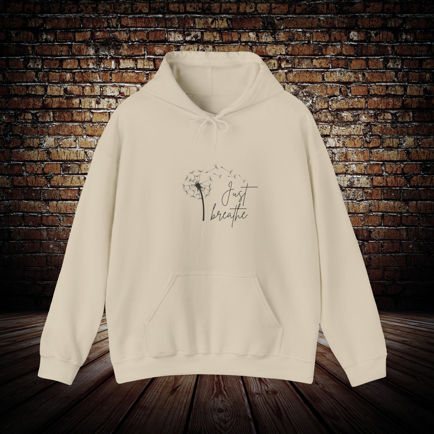 Just Breathe - Yoga Inspired Hoodie