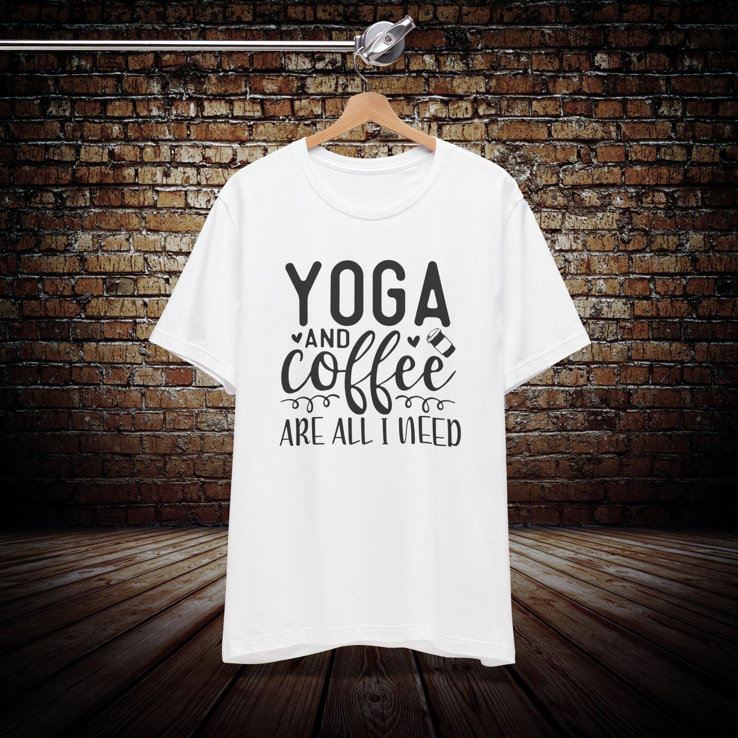Yoga and coffee Graphic Tee