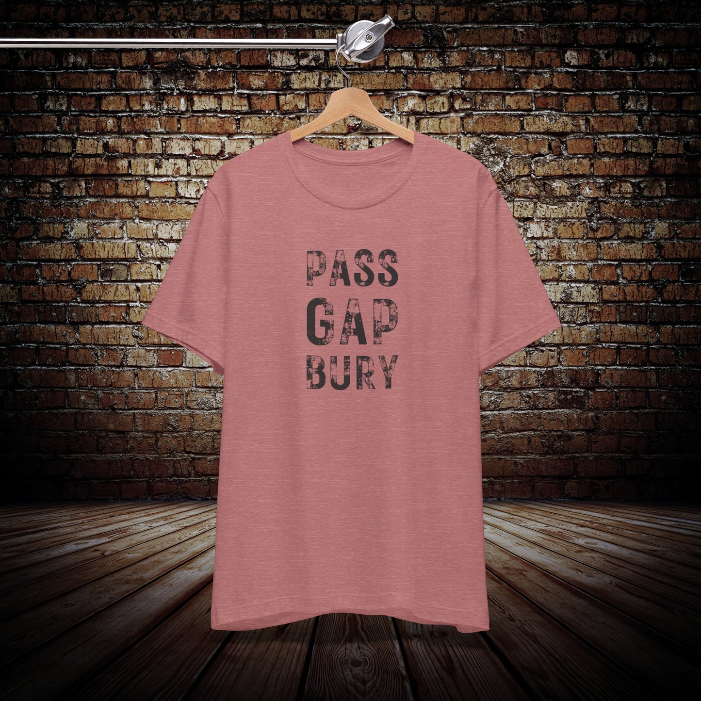 Unisex motivational running T-shirt